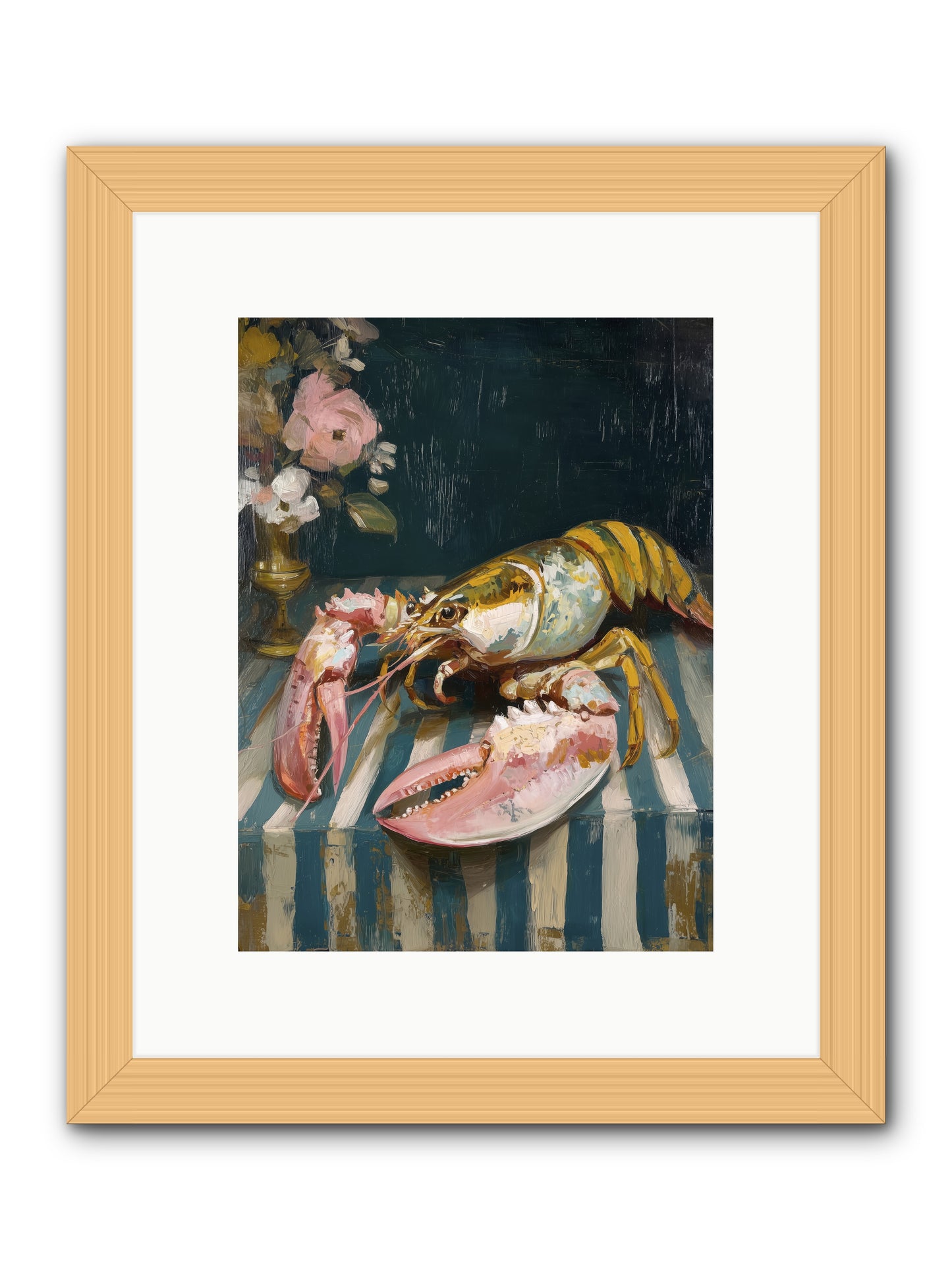 Finding Sea -- Framed Print - Natural 9x12