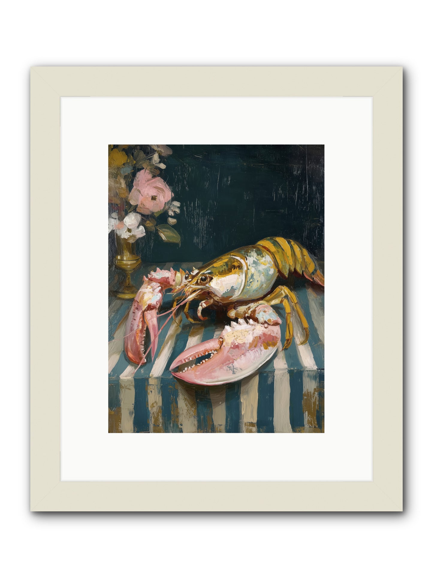 Finding Sea -- Framed Print - White 9x12