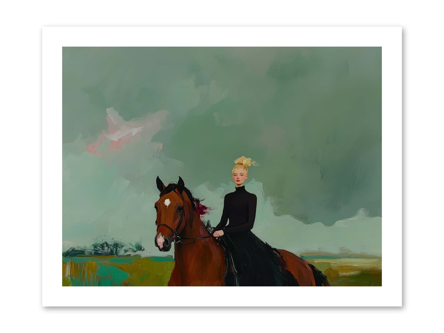 Firefly Dance -- Loose Canvas Print 16x12