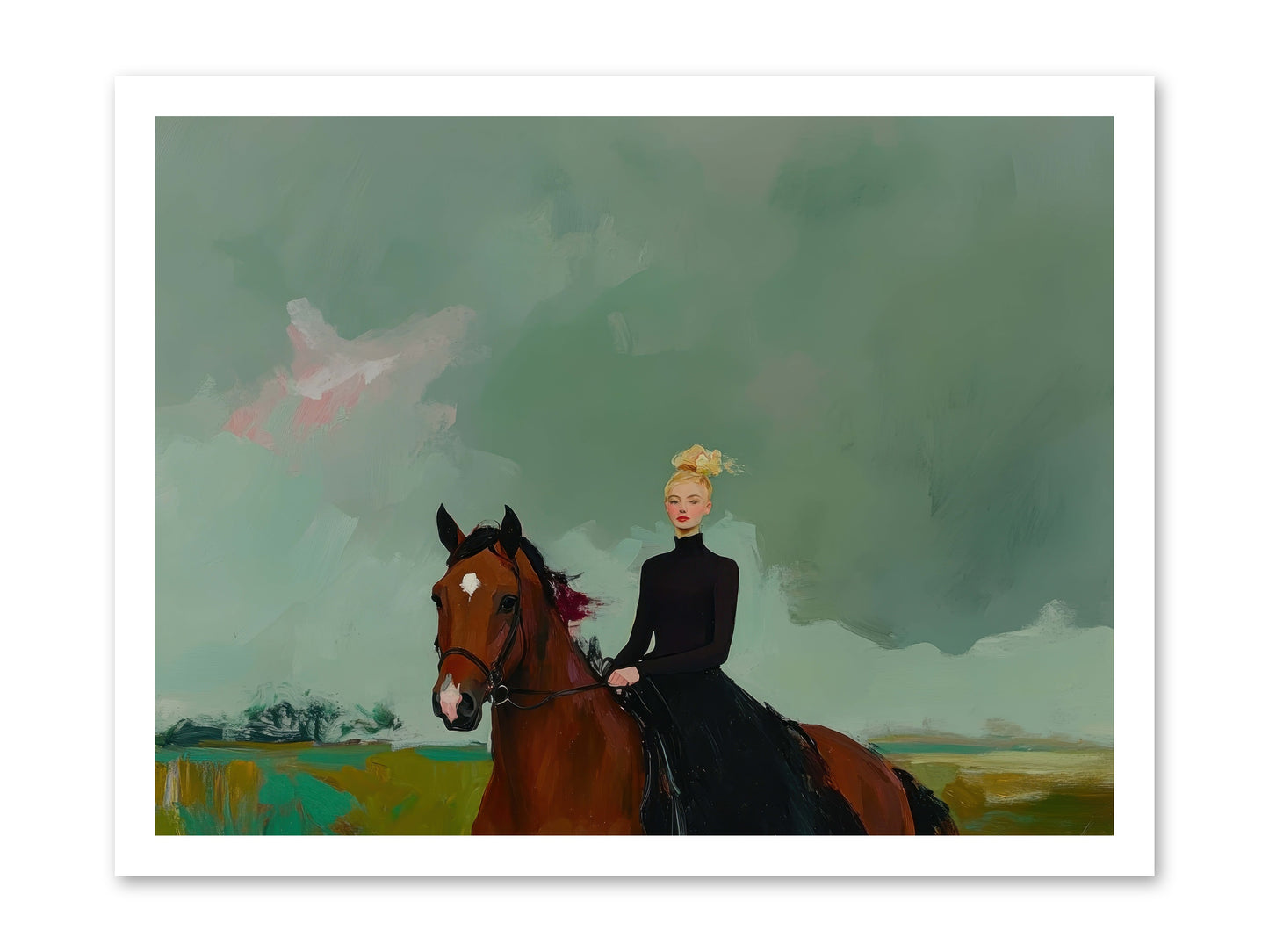 Firefly Dance -- Loose Canvas Print 24x18