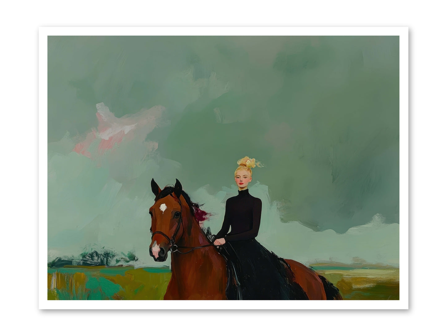 Firefly Dance -- Loose Canvas Print 40x30