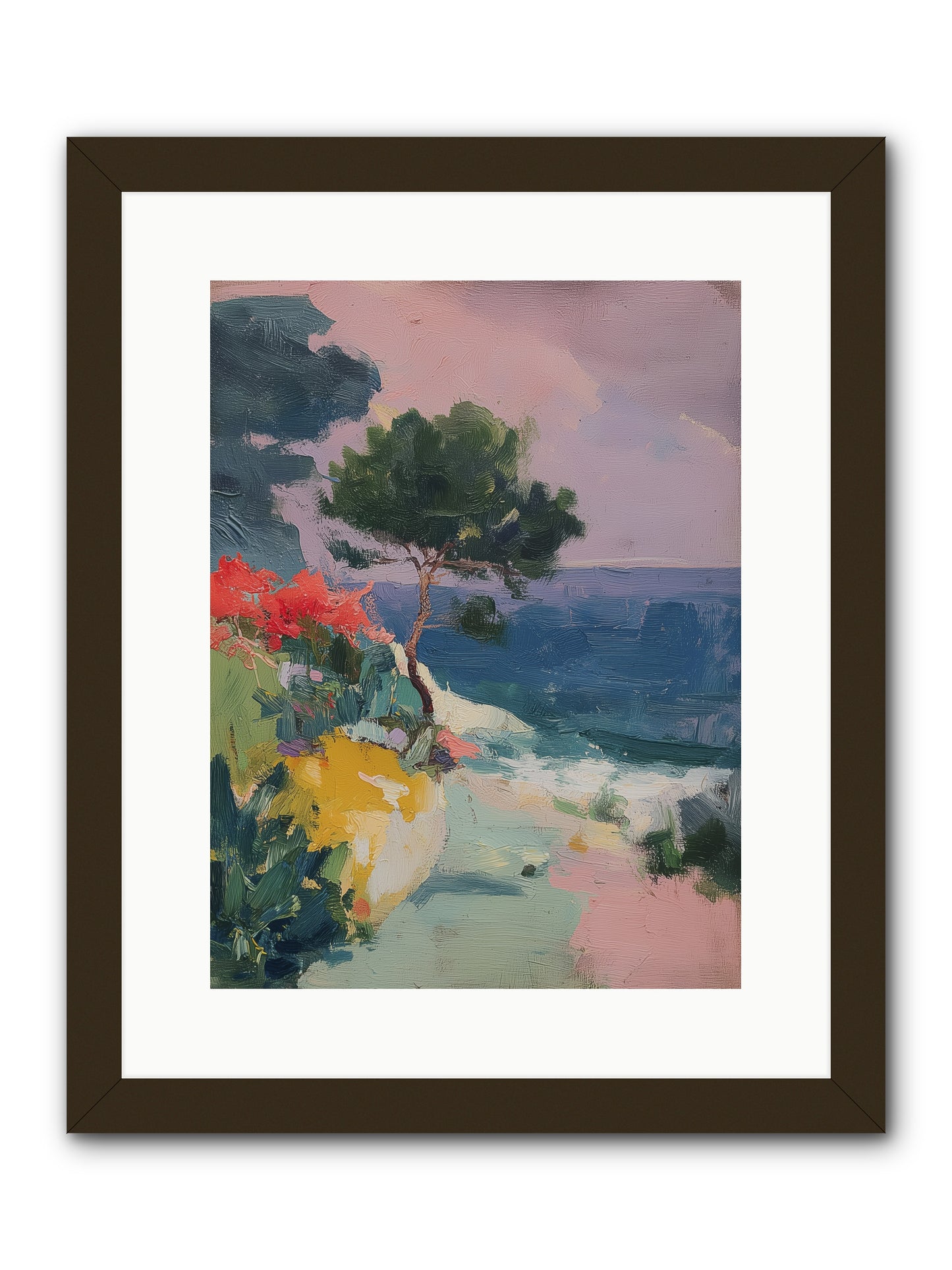 Firefly Nights -- Framed Print - Black 12x16