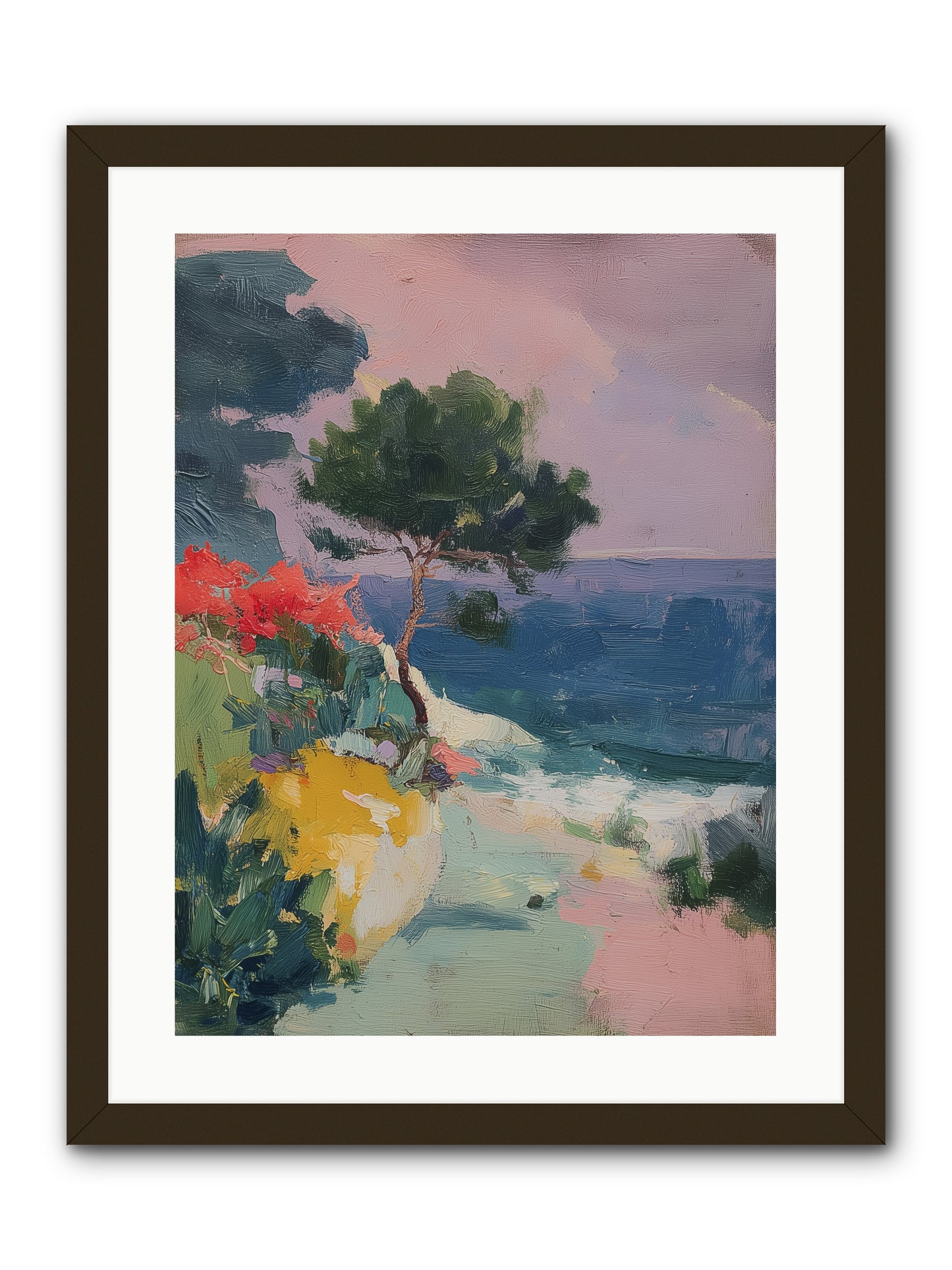Firefly Nights -- Framed Print - Black 18x24