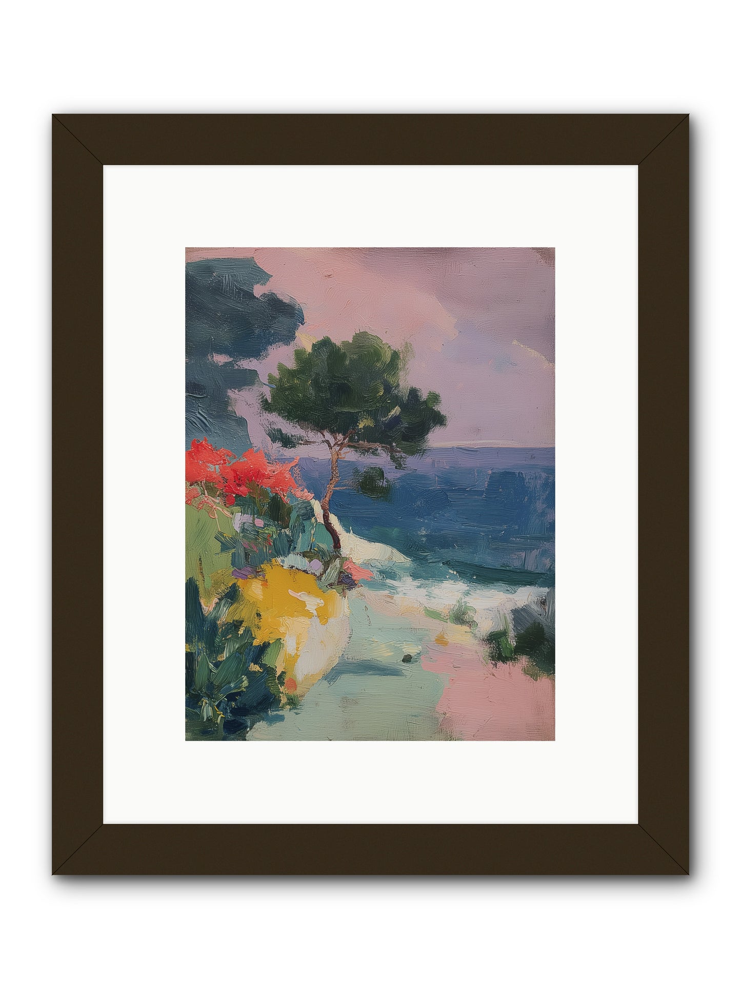 Firefly Nights -- Framed Print - Black 9x12