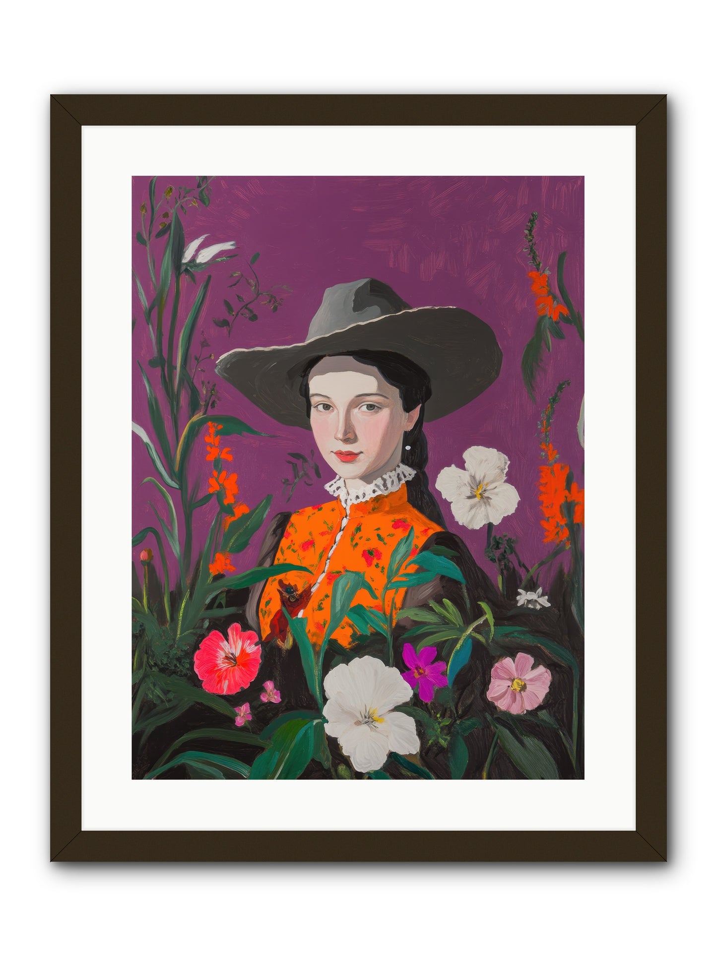 Firefly Ranch -- Framed Print - Black 18x24