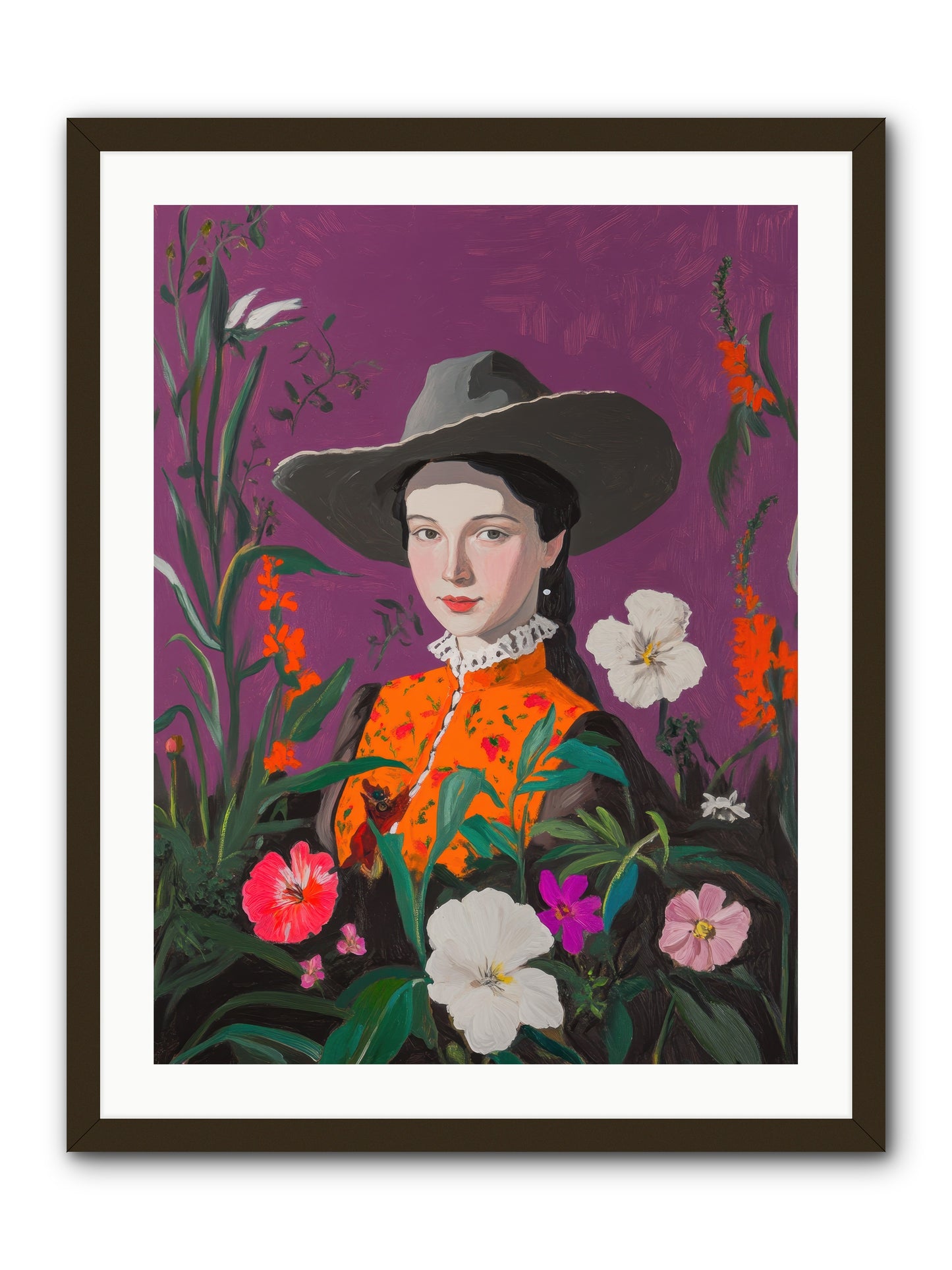 Firefly Ranch -- Framed Print - Black 24x32