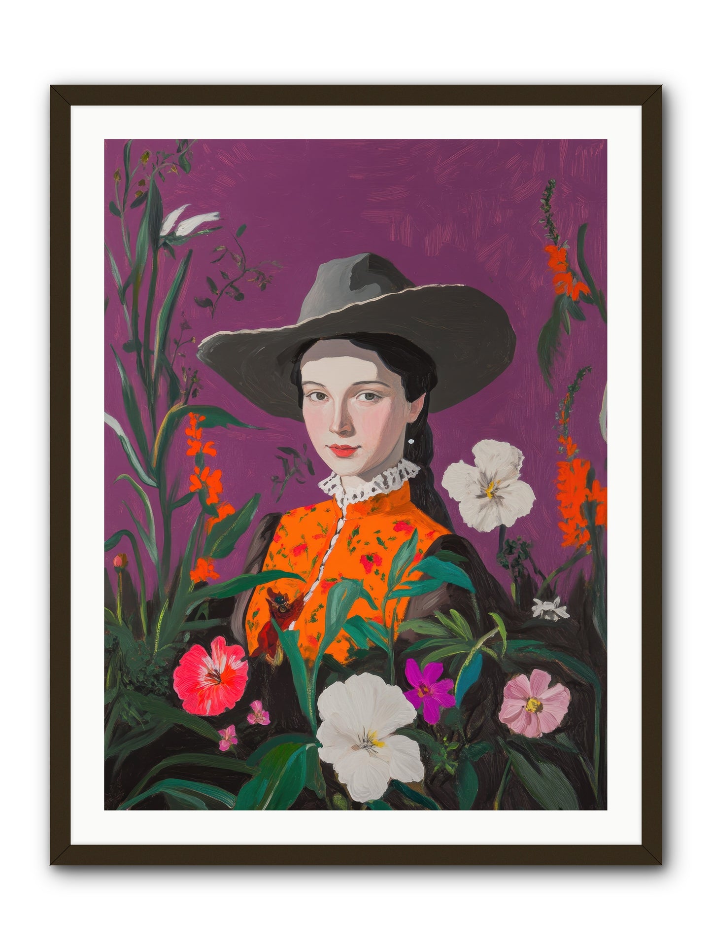 Firefly Ranch -- Framed Print - Black 30x40