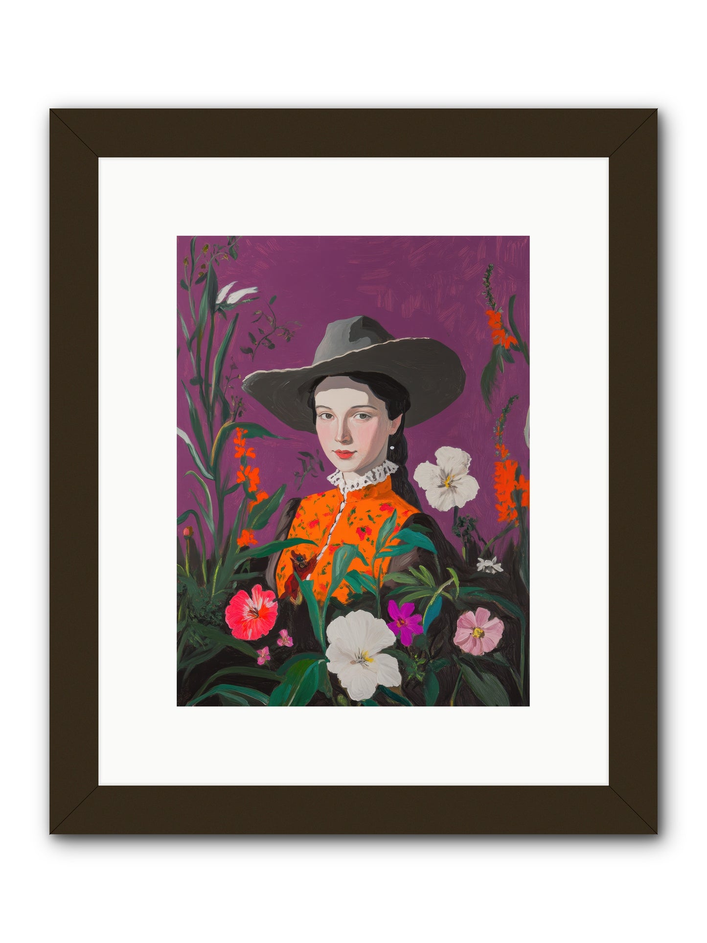 Firefly Ranch -- Framed Print - Black 9x12