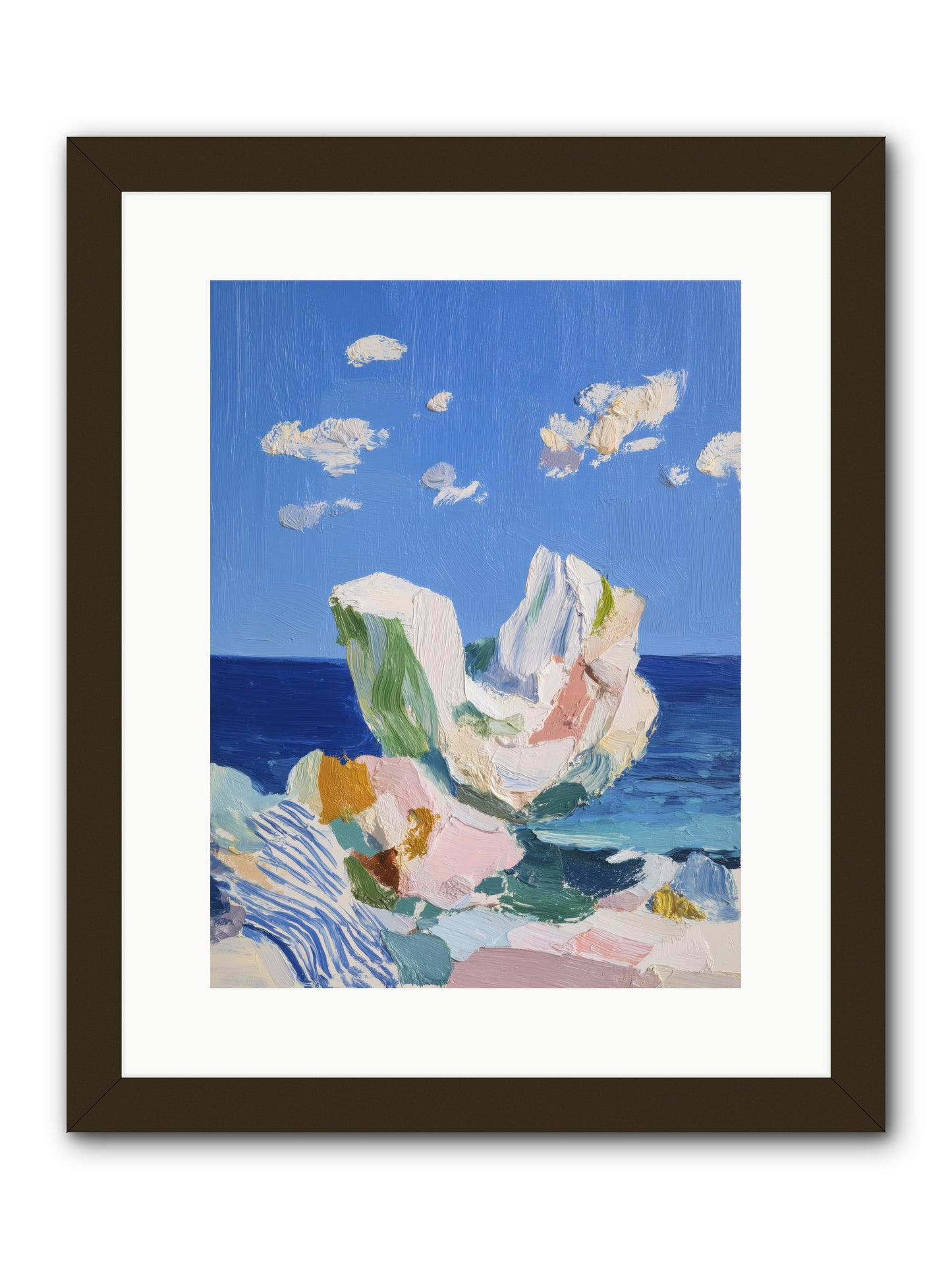 First Light Fiction -- Framed Print - Black 12x16