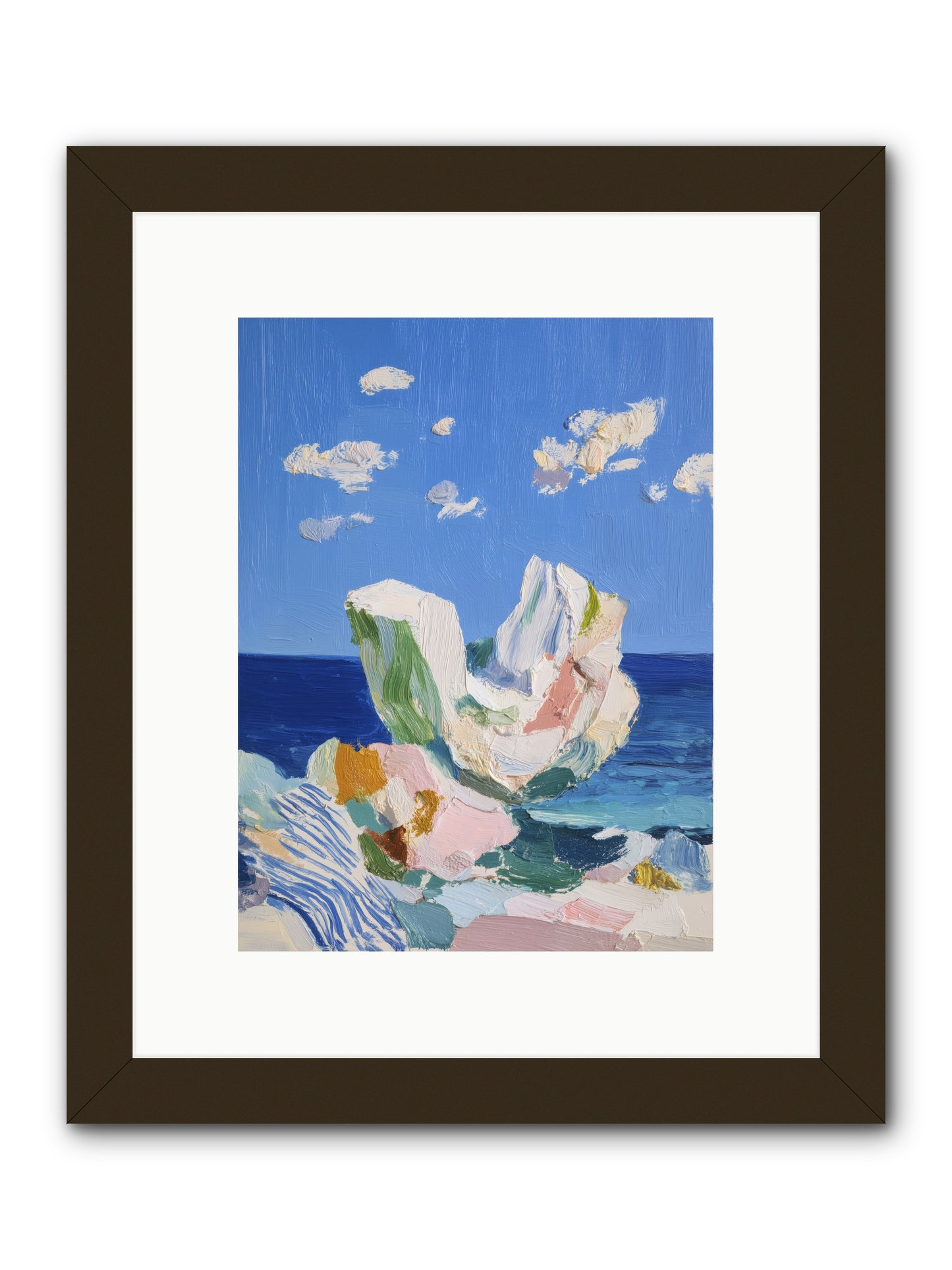 First Light Fiction -- Framed Print - Black 9x12