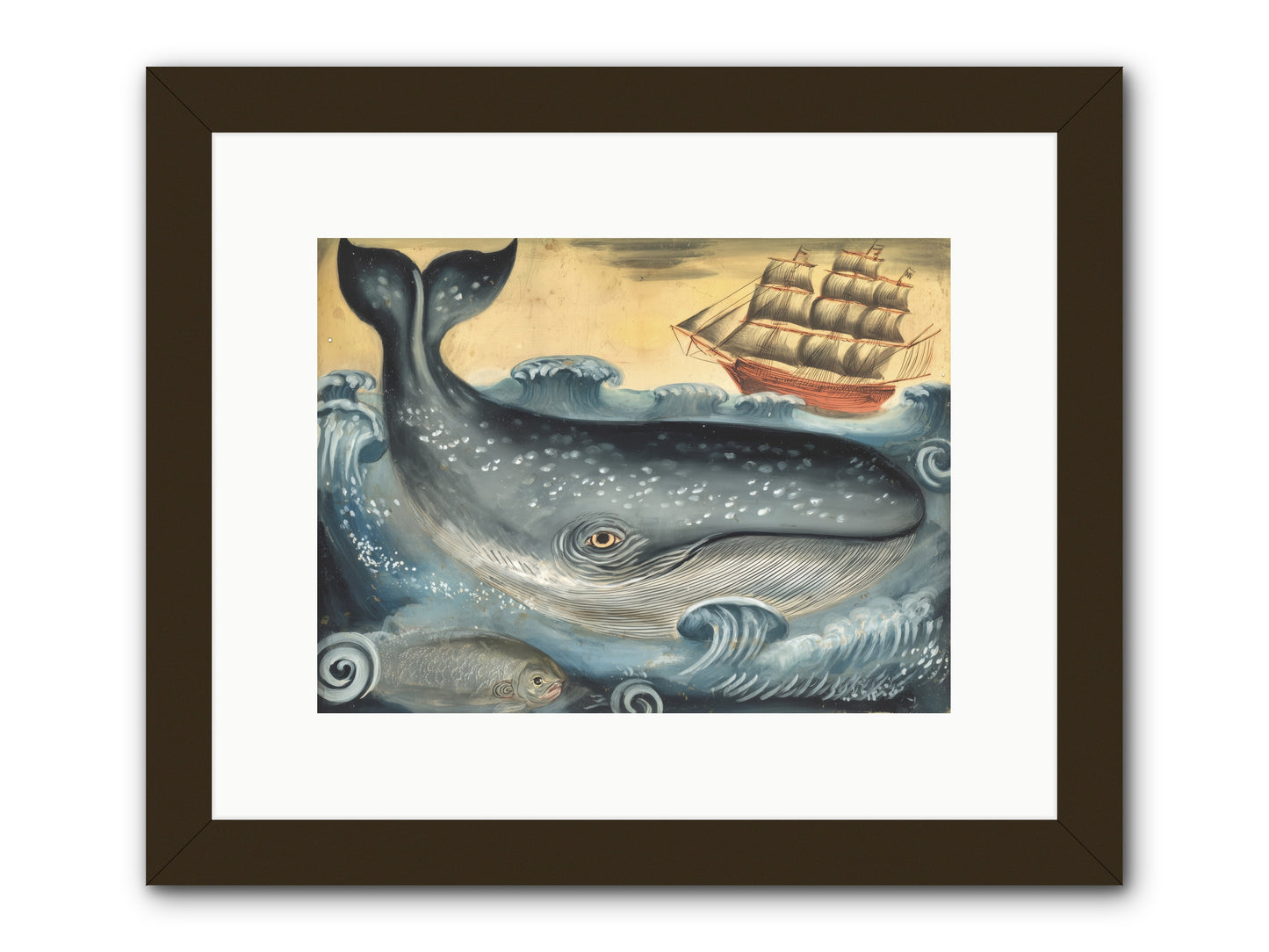 First Light Find -- Framed Print - Black 12x9