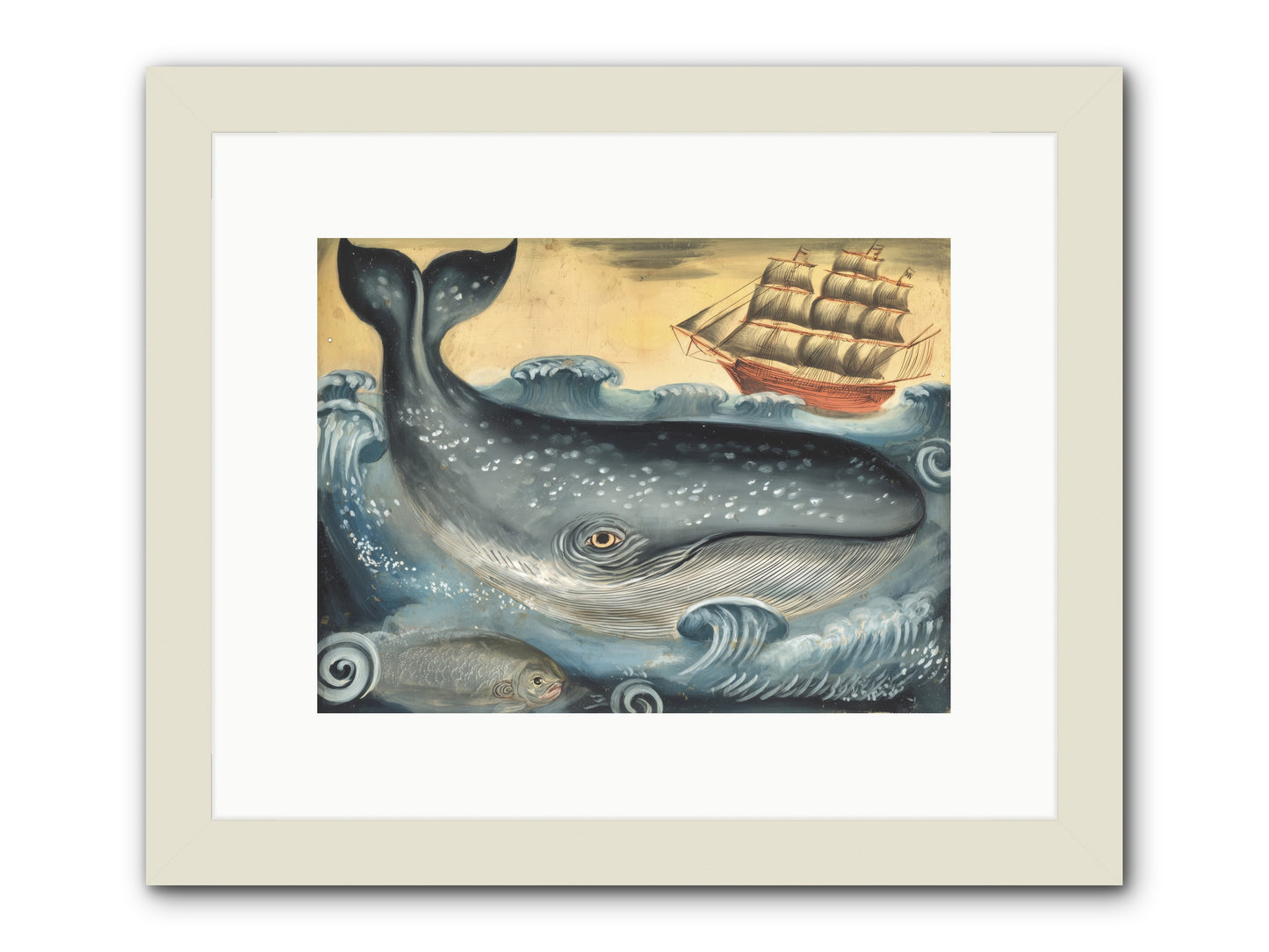 First Light Find -- Framed Print - White 12x9