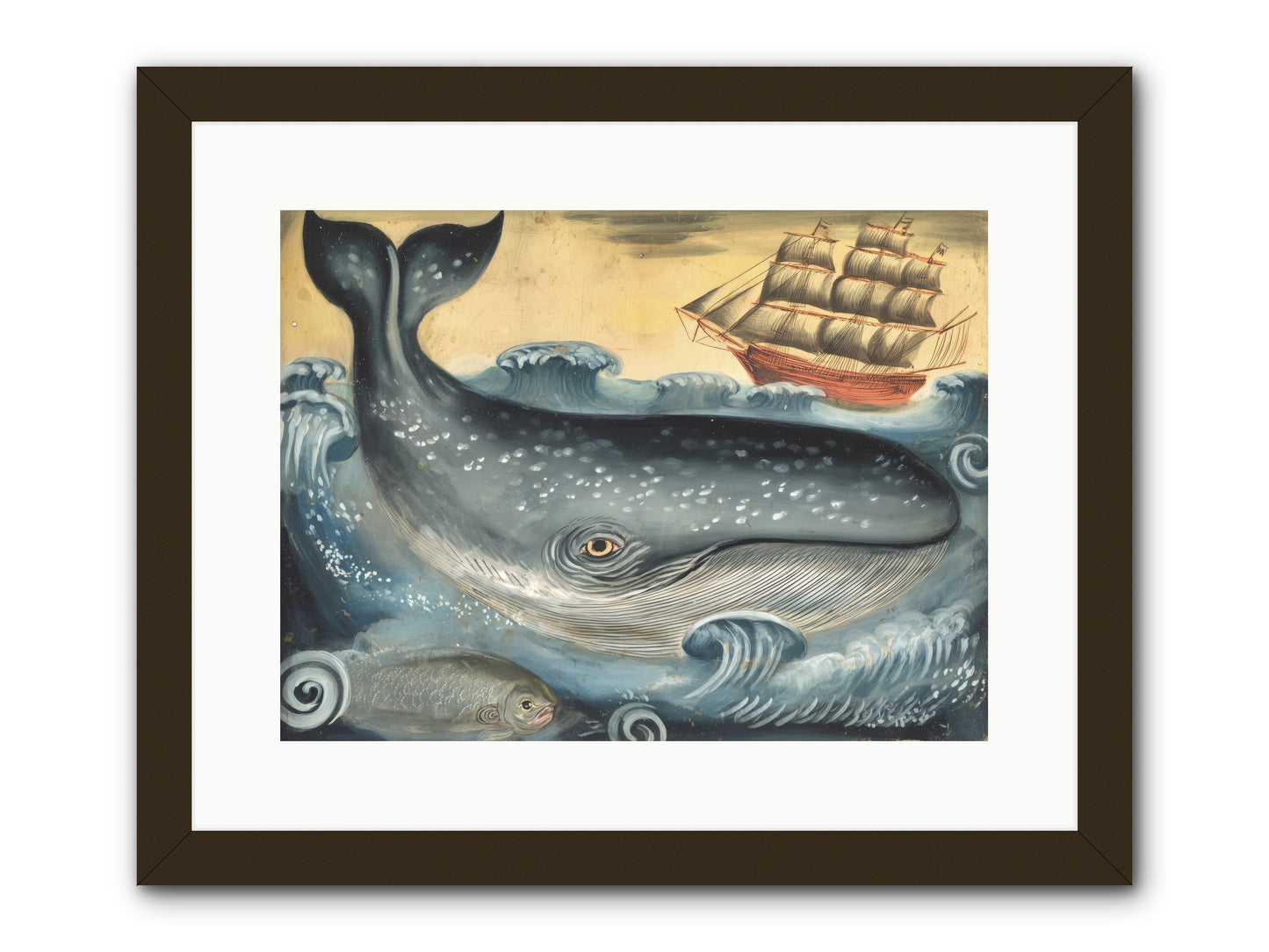 First Light Find -- Framed Print - Black 16x12