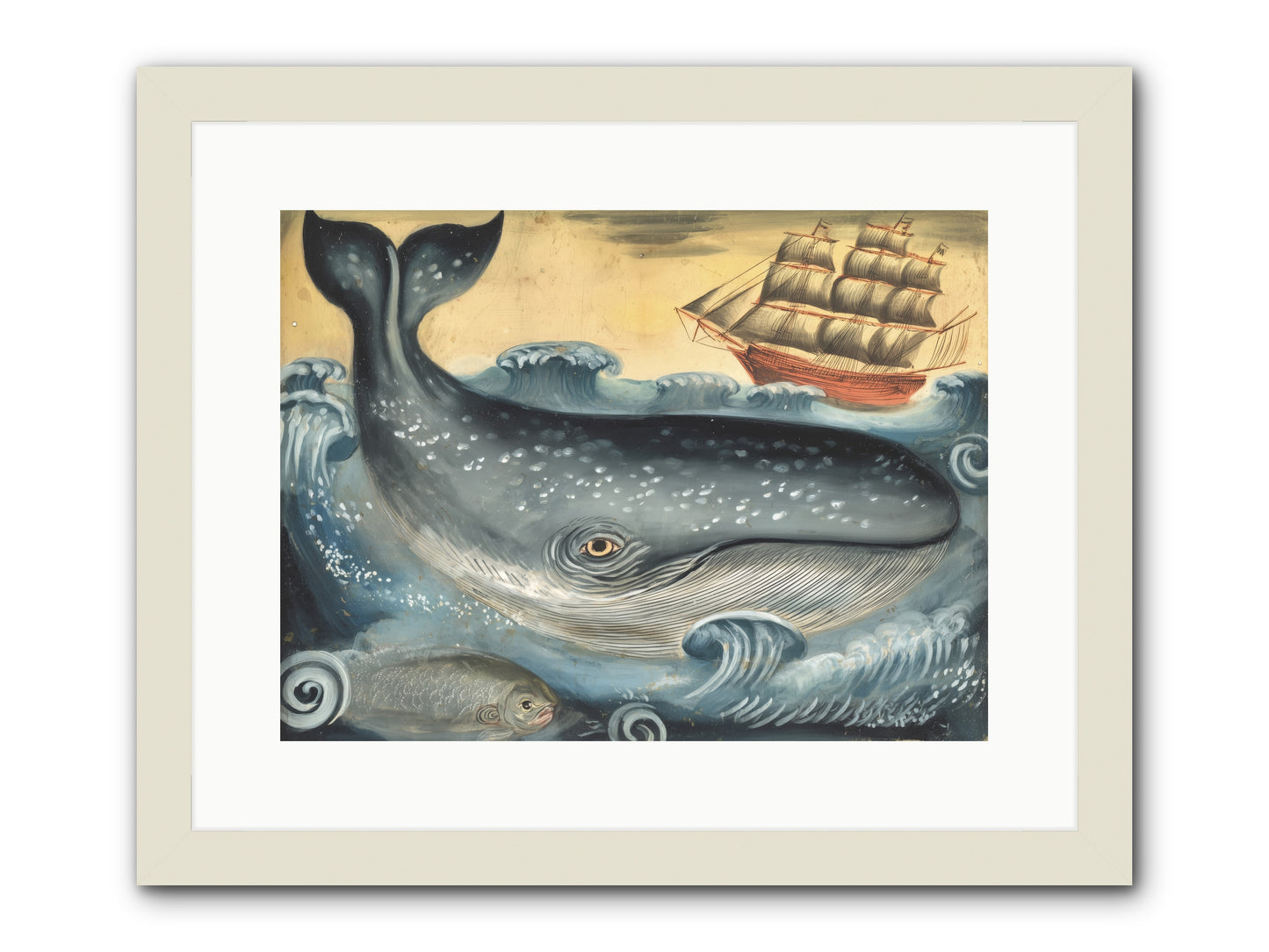 First Light Find -- Framed Print - White 16x12