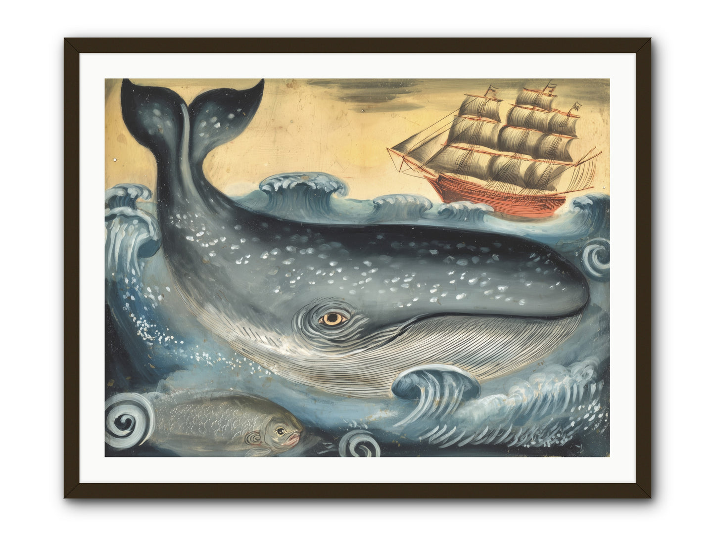 First Light Find -- Framed Print - Black 40x30