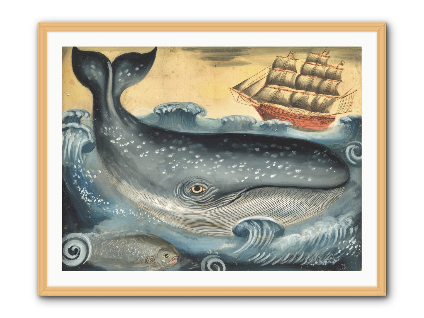 First Light Find -- Framed Print - Natural 40x30