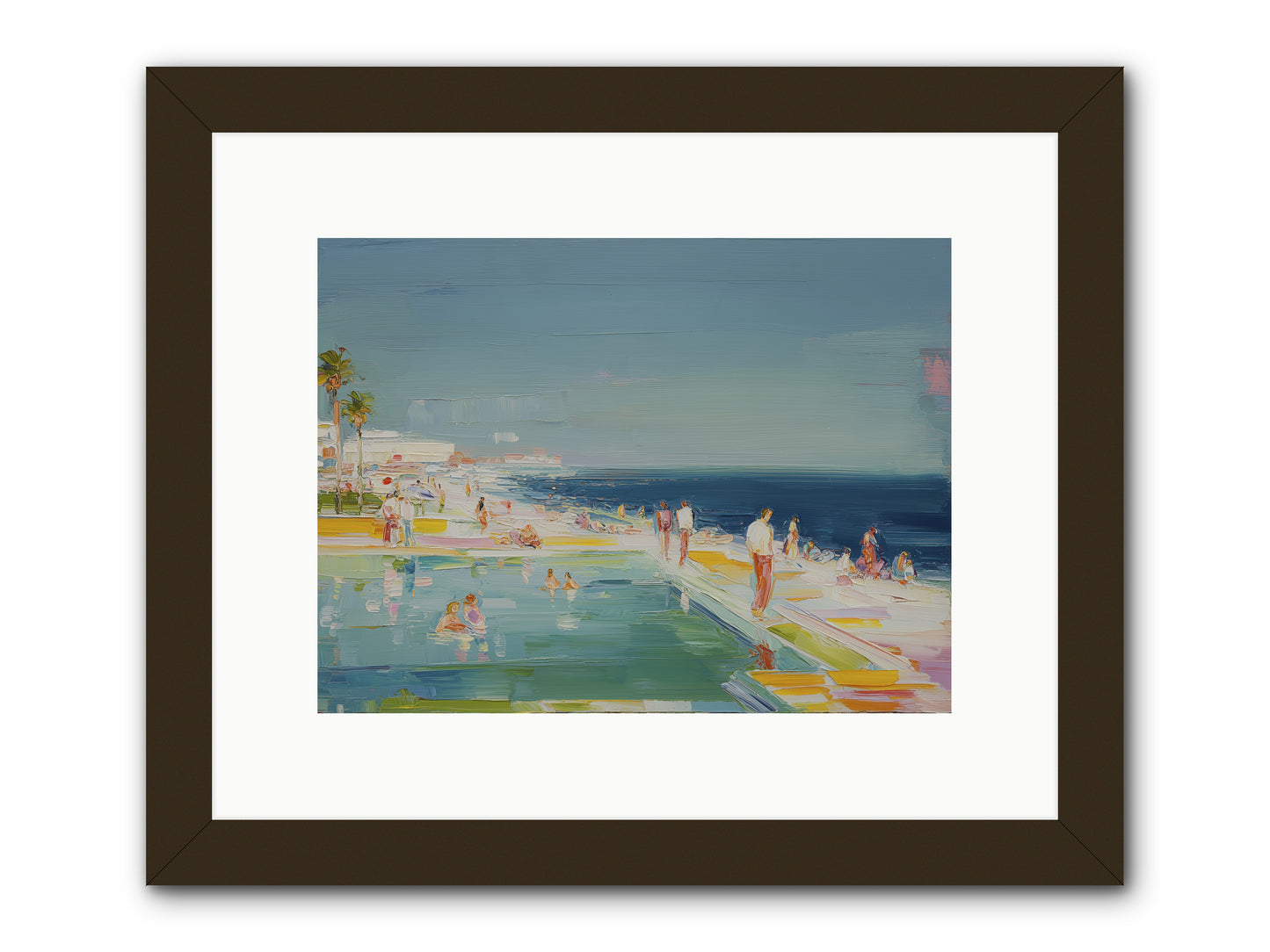 First Light Seduction -- Framed Print - Black 12x9