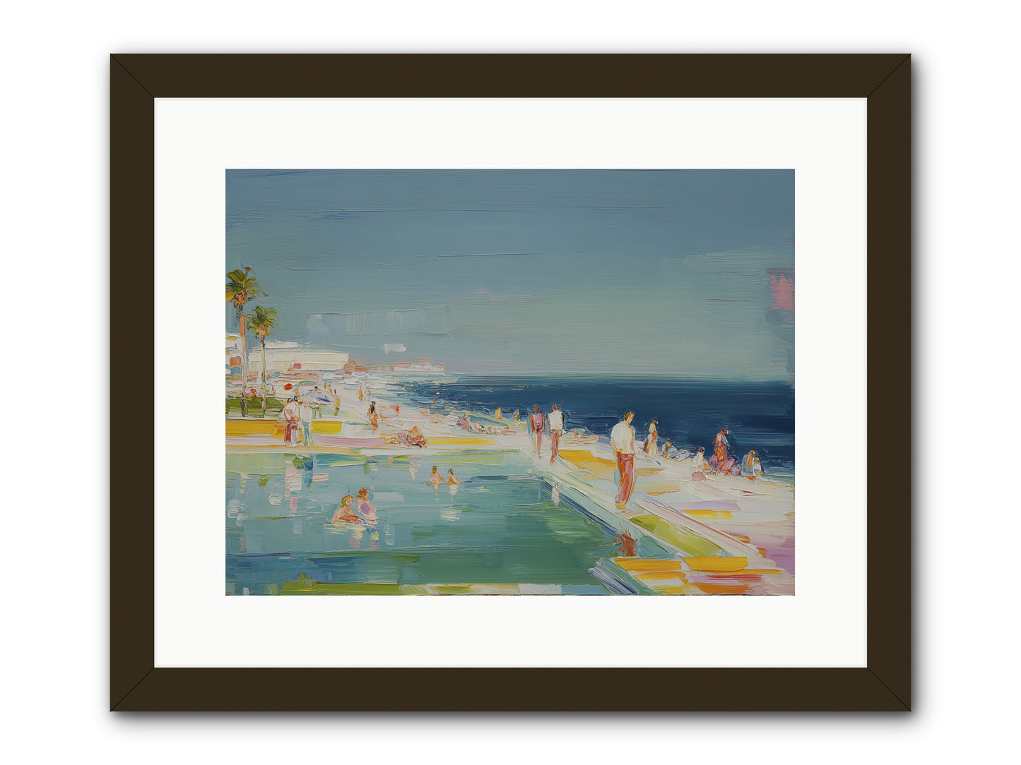 First Light Seduction -- Framed Print - Black 16x12