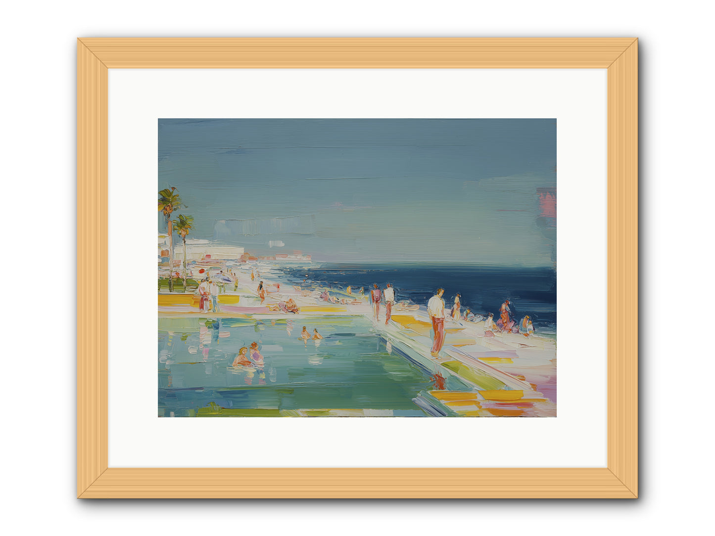 First Light Seduction -- Framed Print - Natural 16x12