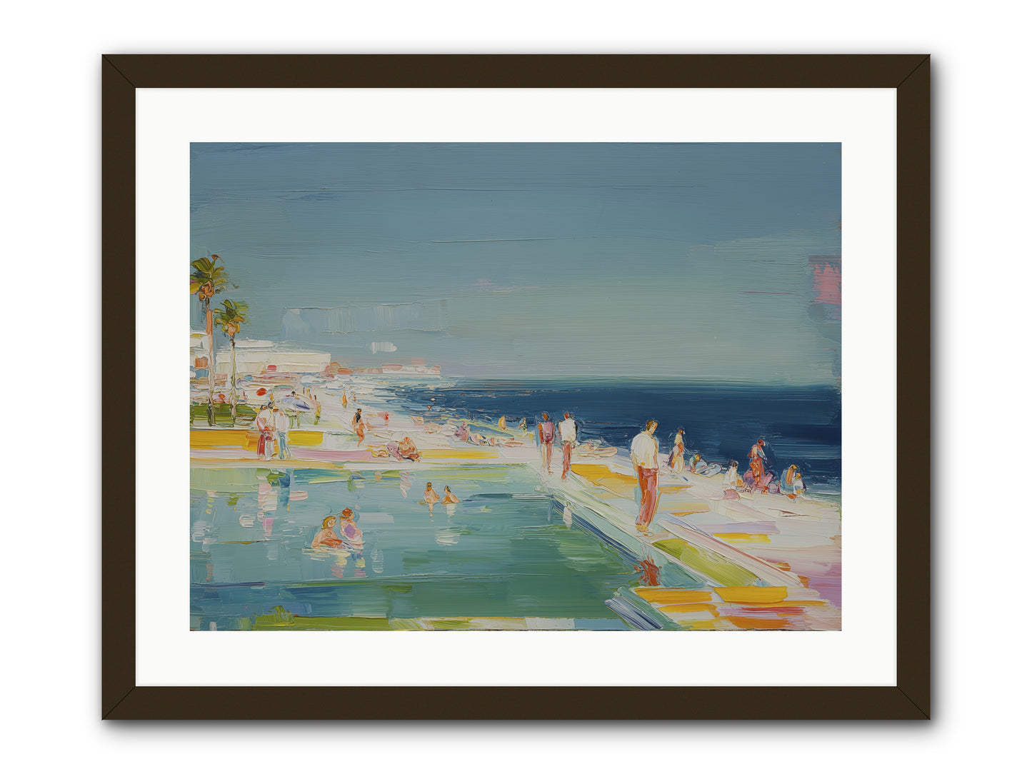First Light Seduction -- Framed Print - Black 24x18