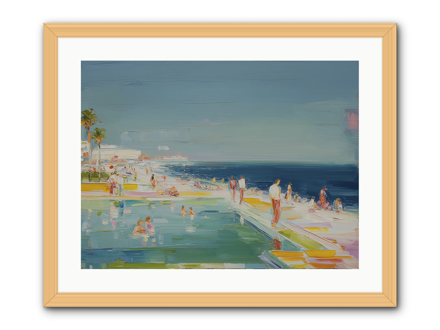First Light Seduction -- Framed Print - Natural 24x18