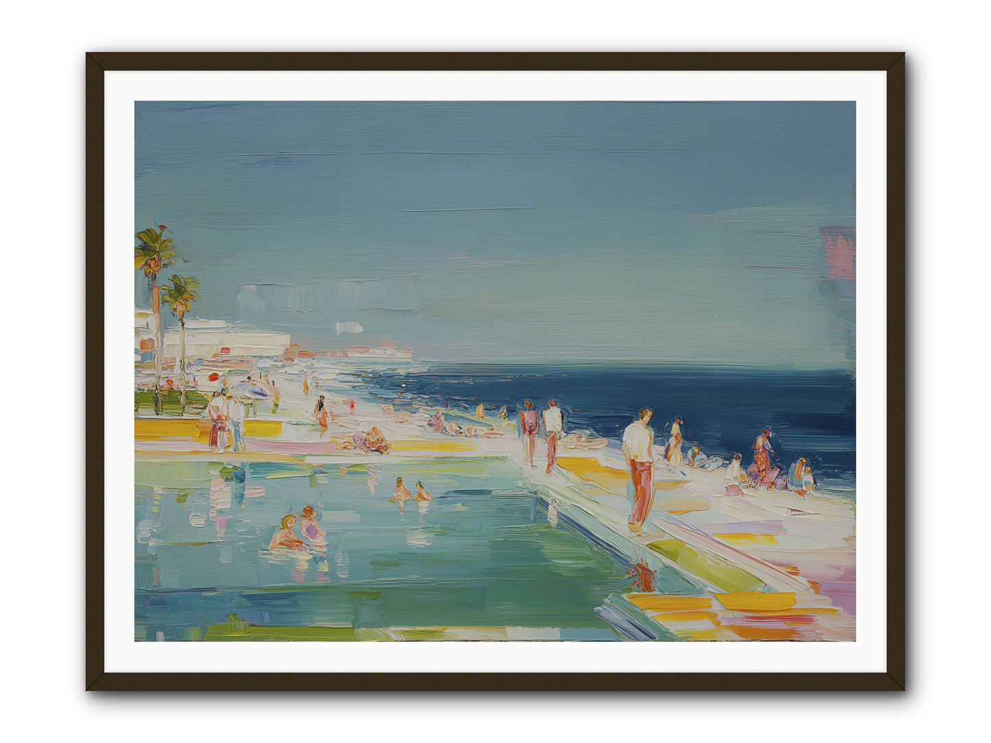 First Light Seduction -- Framed Print - Black 48x36