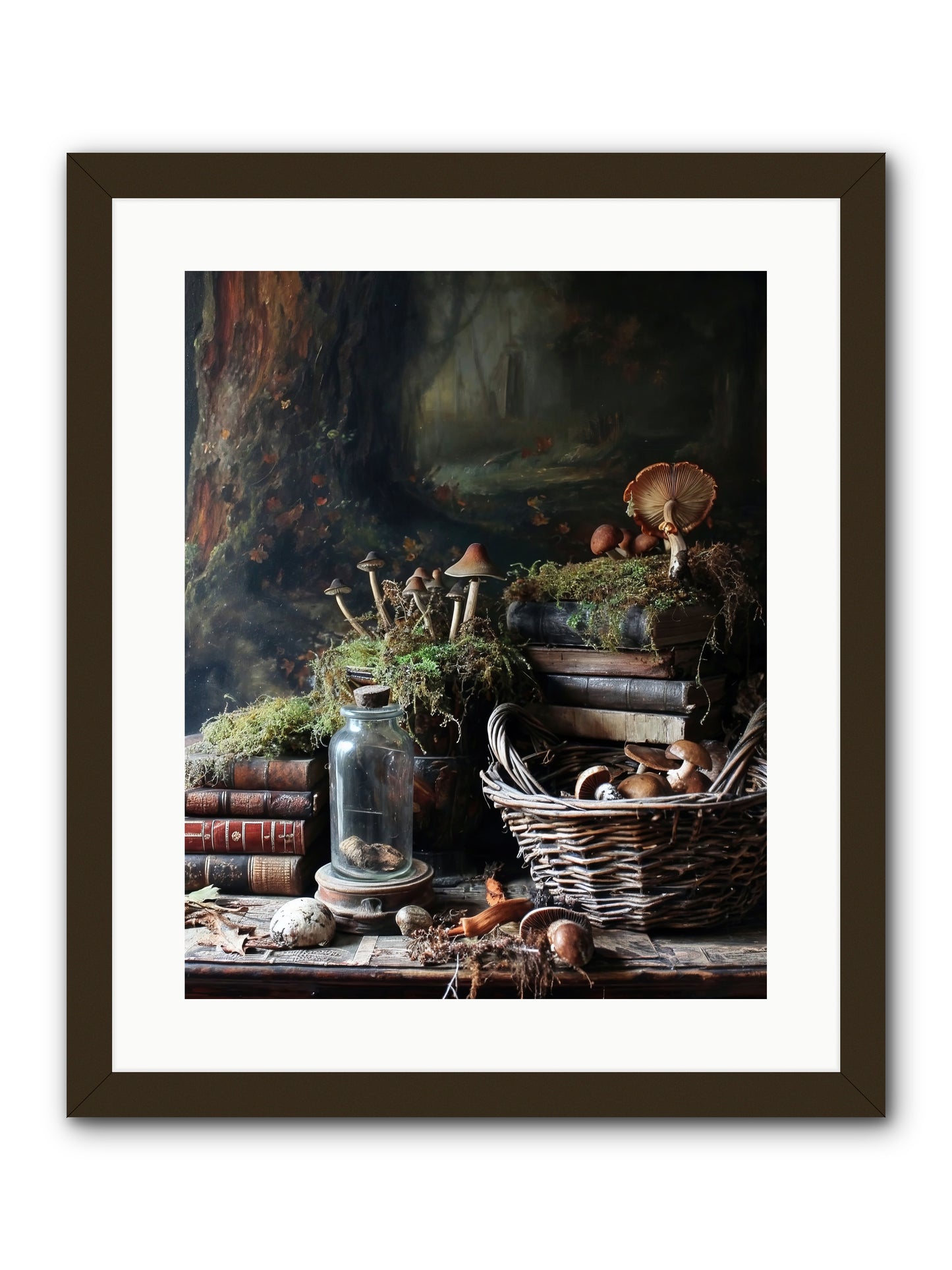 First Steps -- Framed Print - Black 16x20