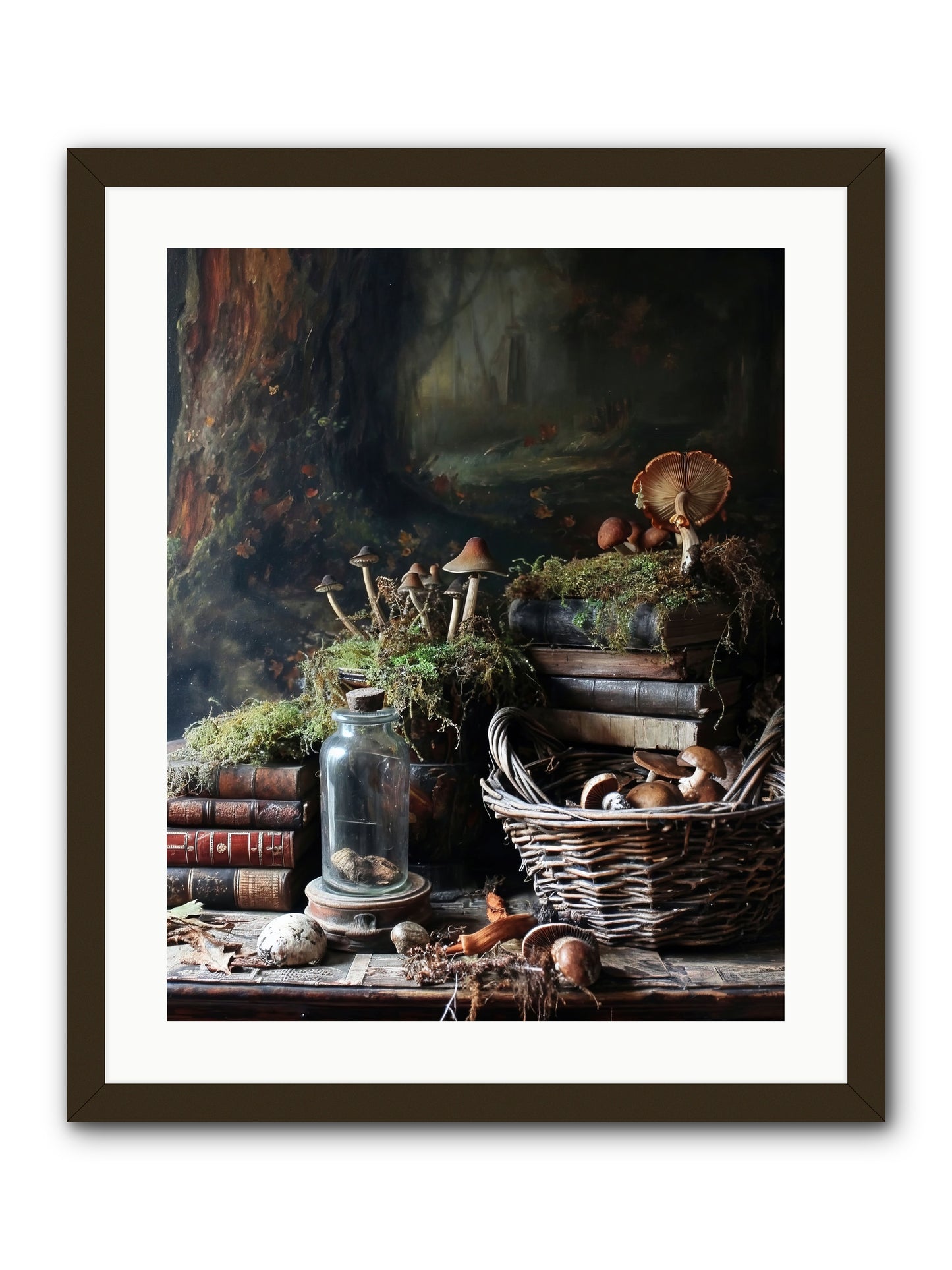 First Steps -- Framed Print - Black 20x25