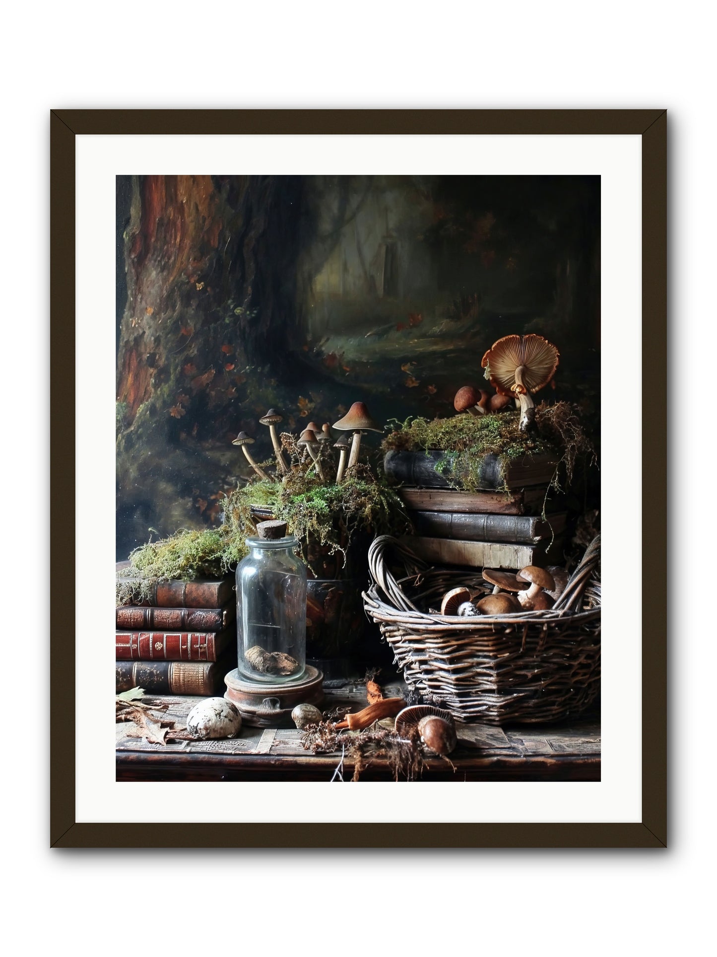 First Steps -- Framed Print - Black 24x30