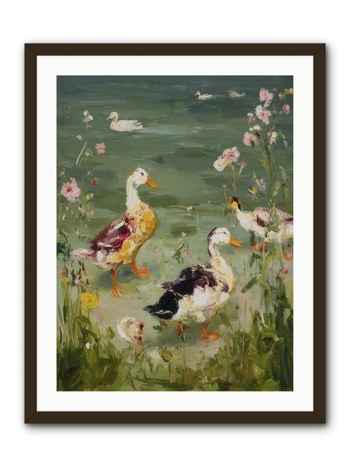 First Summer -- Framed Print - Black 24x32