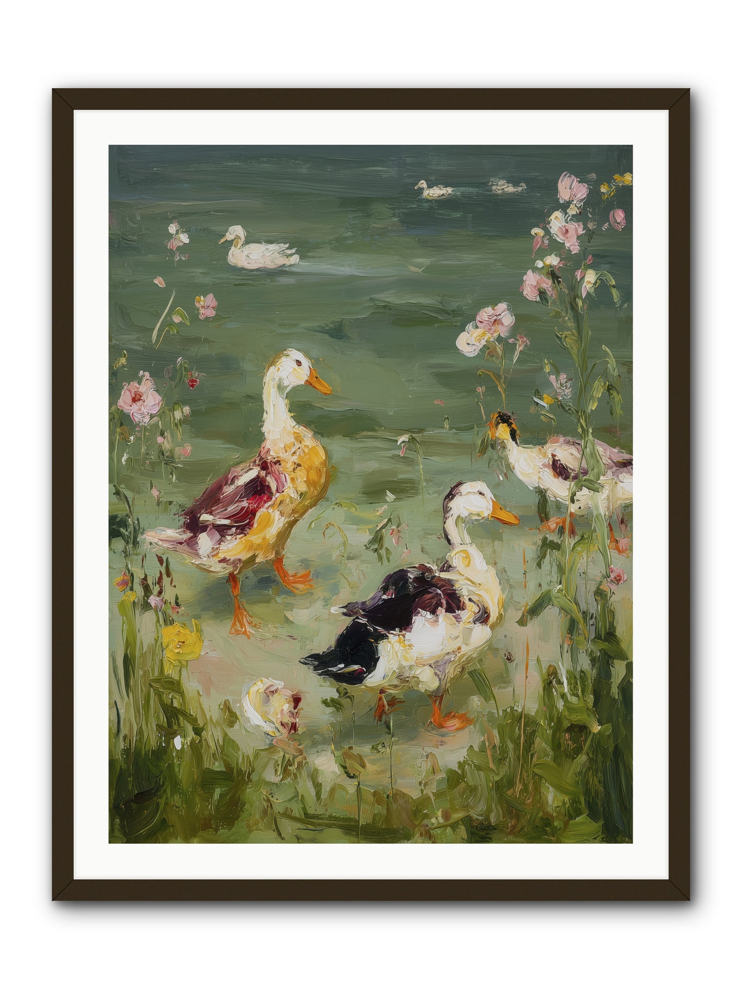First Summer -- Framed Print - Black 30x40