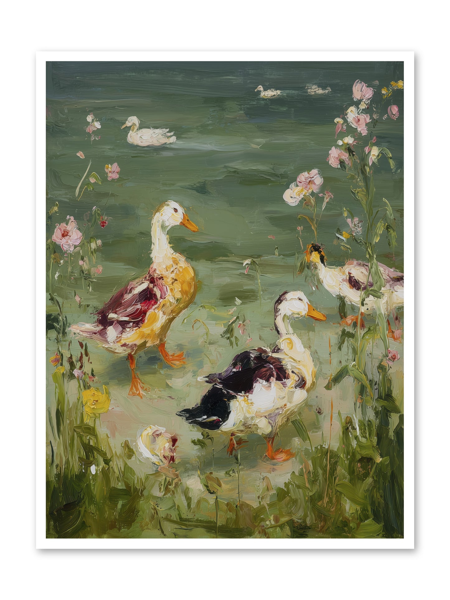 First Summer -- Loose Canvas Print 36x48