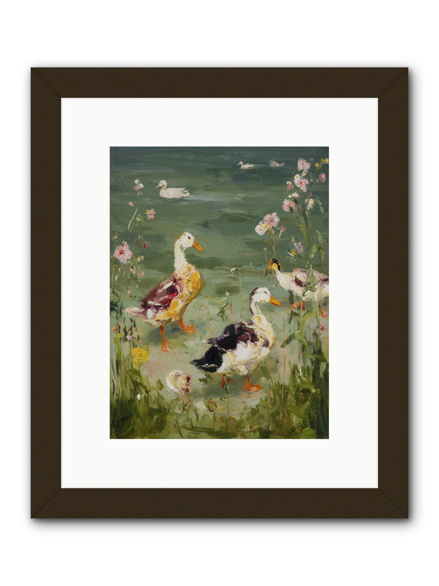 First Summer -- Framed Print - Black 9x12