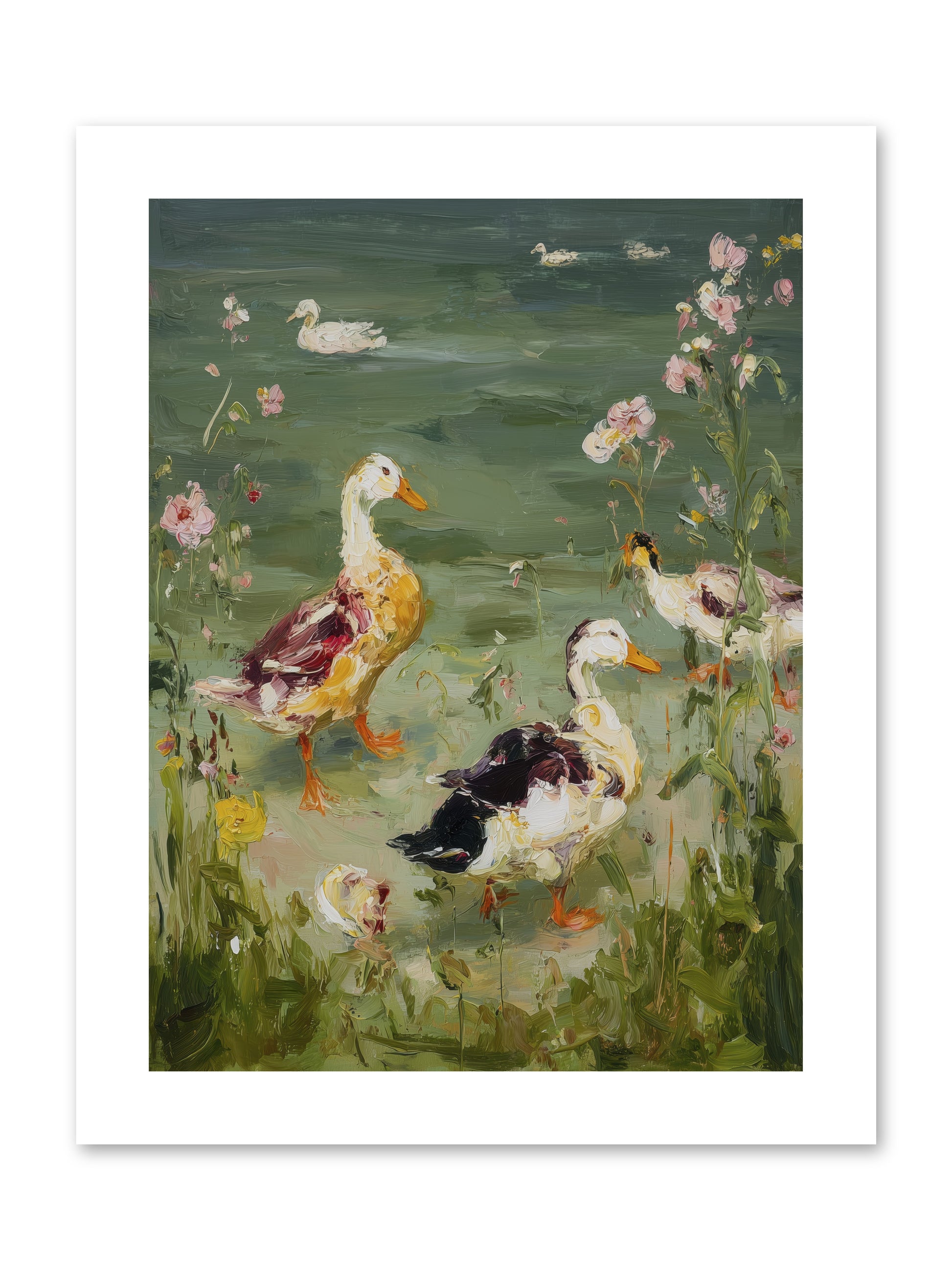 First Summer -- Paper Print 9x12