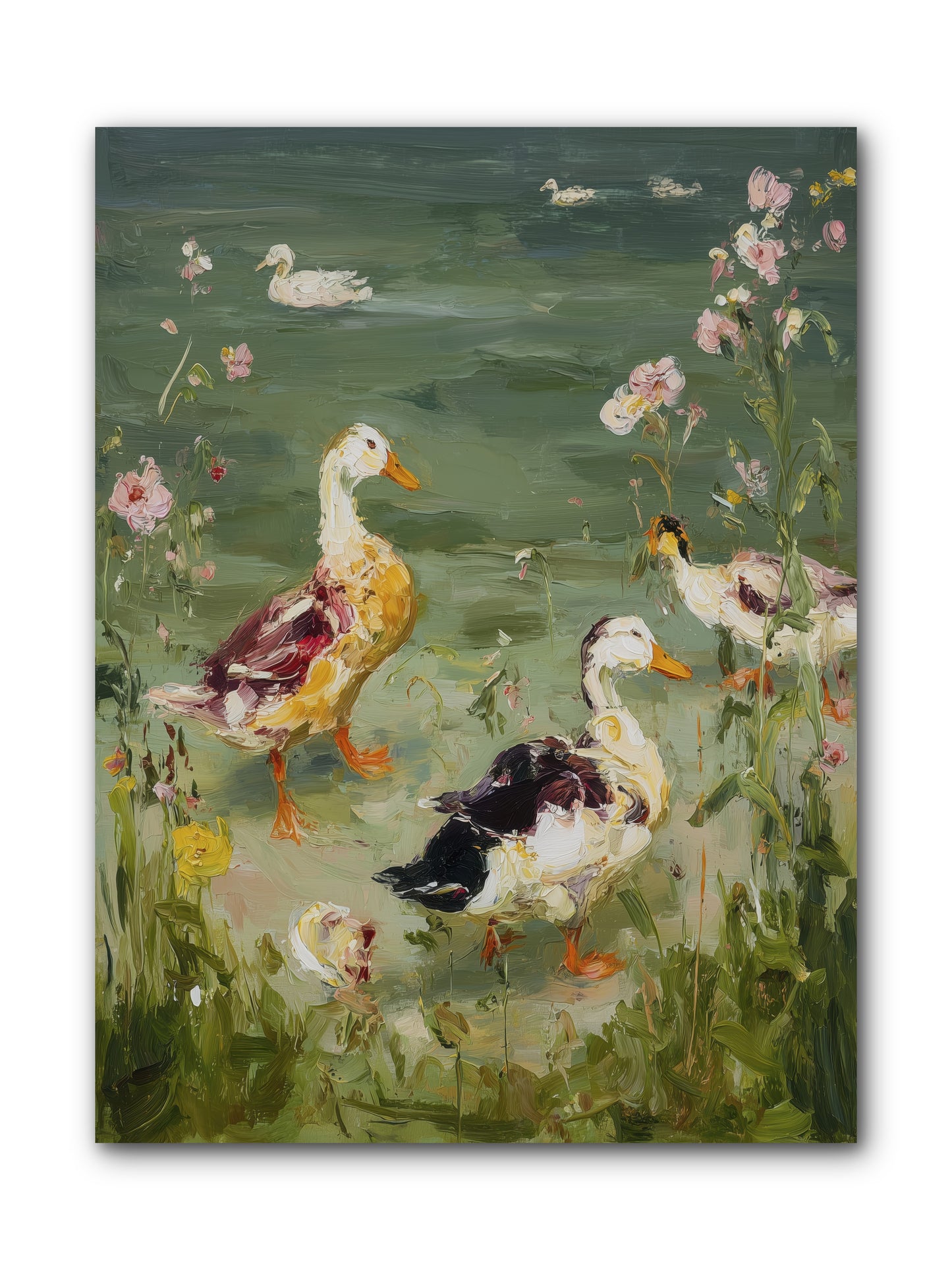First Summer -- Wrapped Canvas 9x12