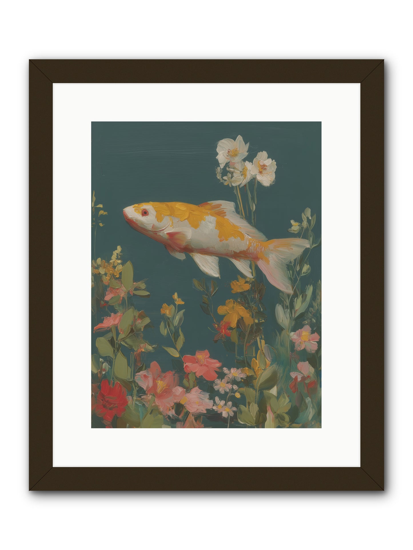 First Waters -- Framed Print - Black 12x16