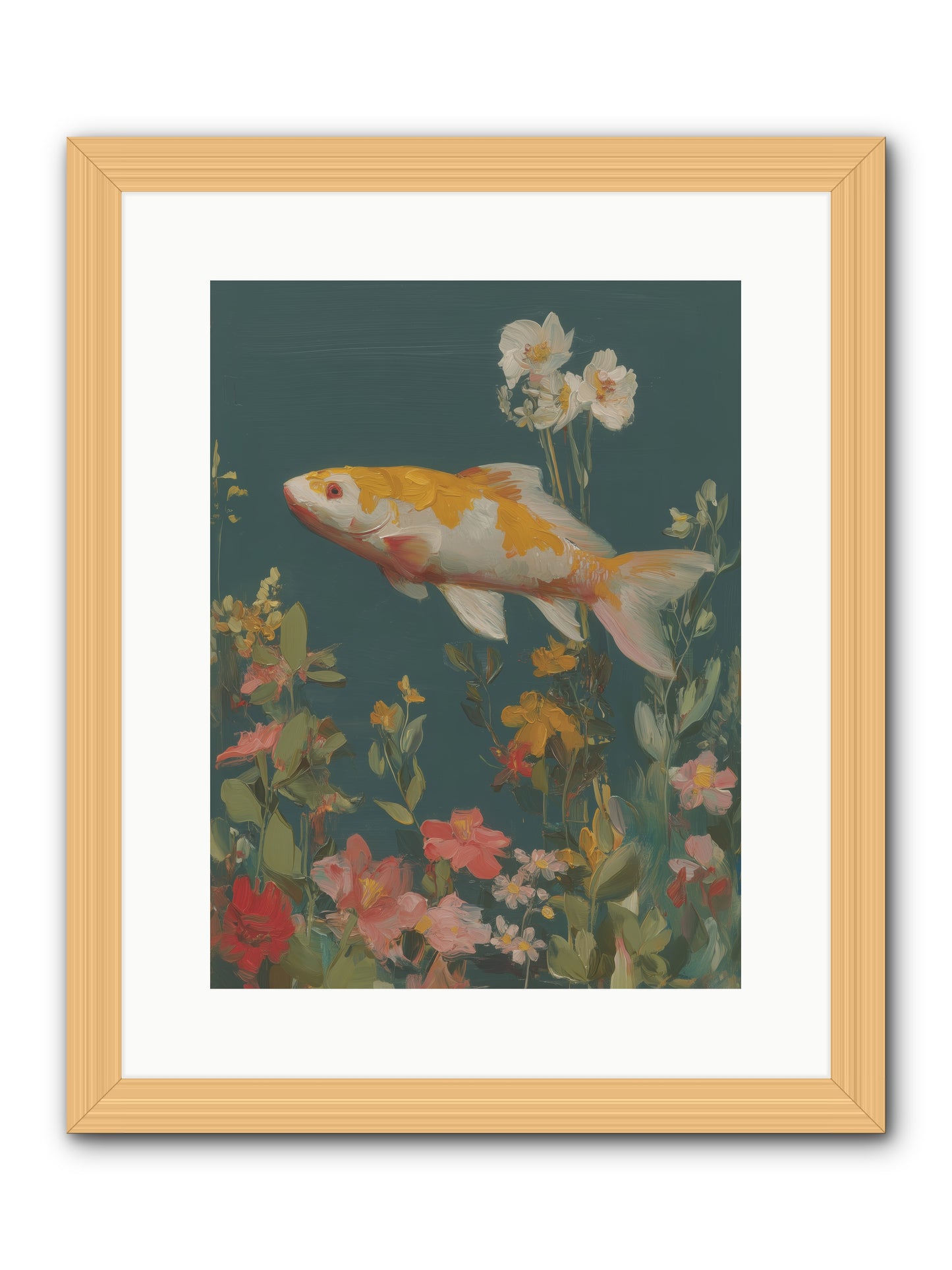 First Waters -- Framed Print - Natural 12x16