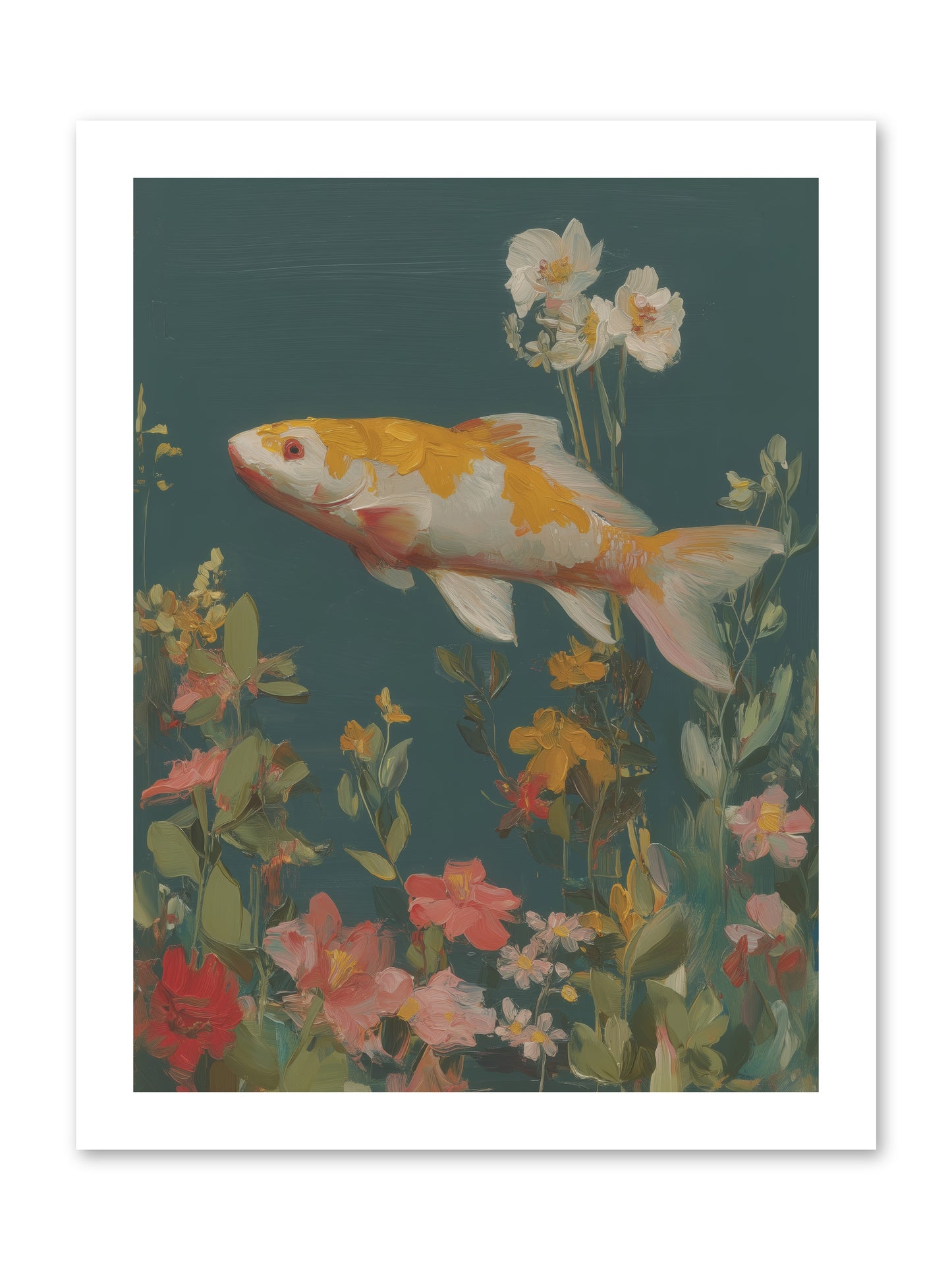 First Waters -- Loose Canvas Print 12x16