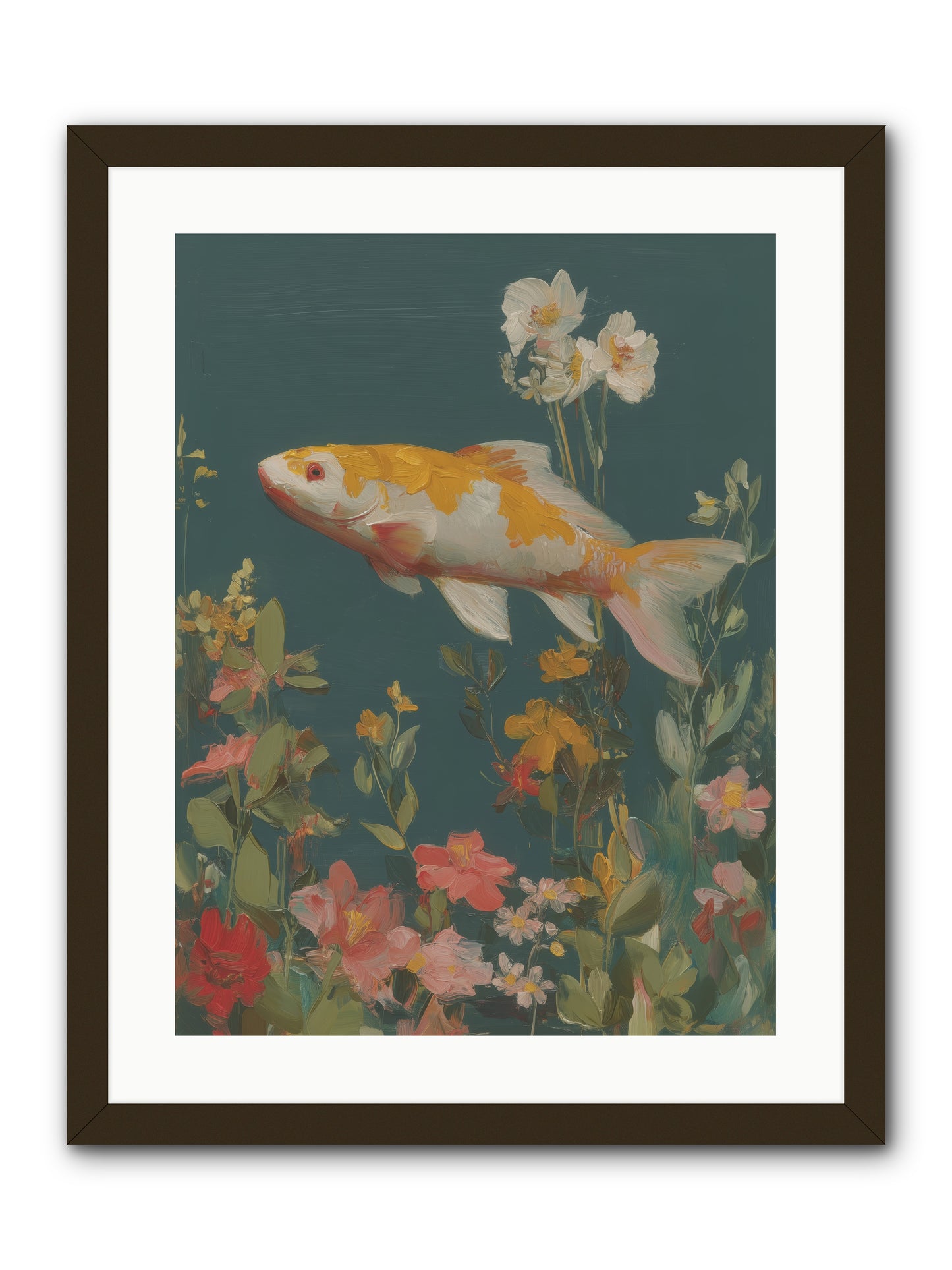 First Waters -- Framed Print - Black 18x24