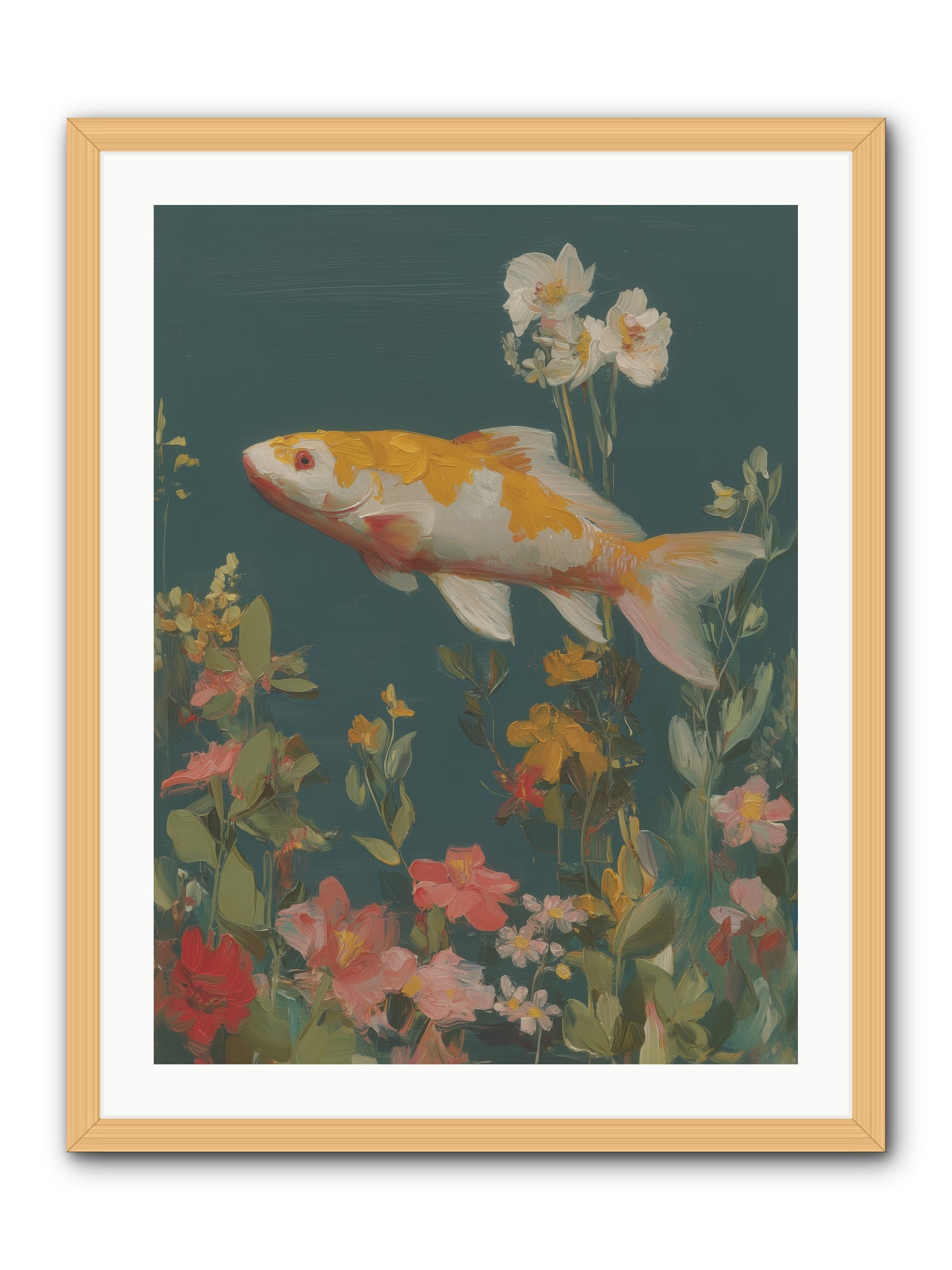 First Waters -- Framed Print - Natural 24x32