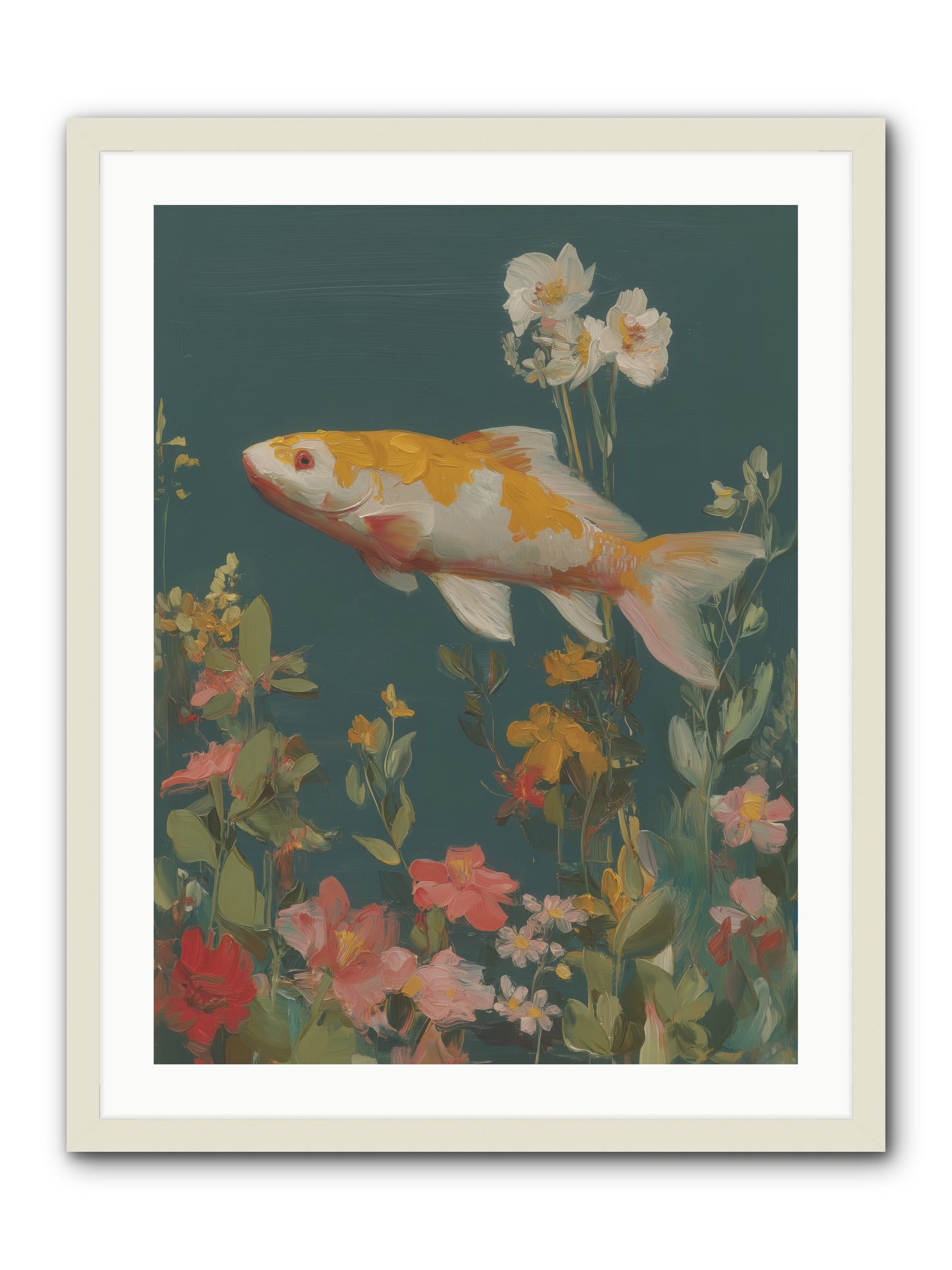 First Waters -- Framed Print - White 24x32