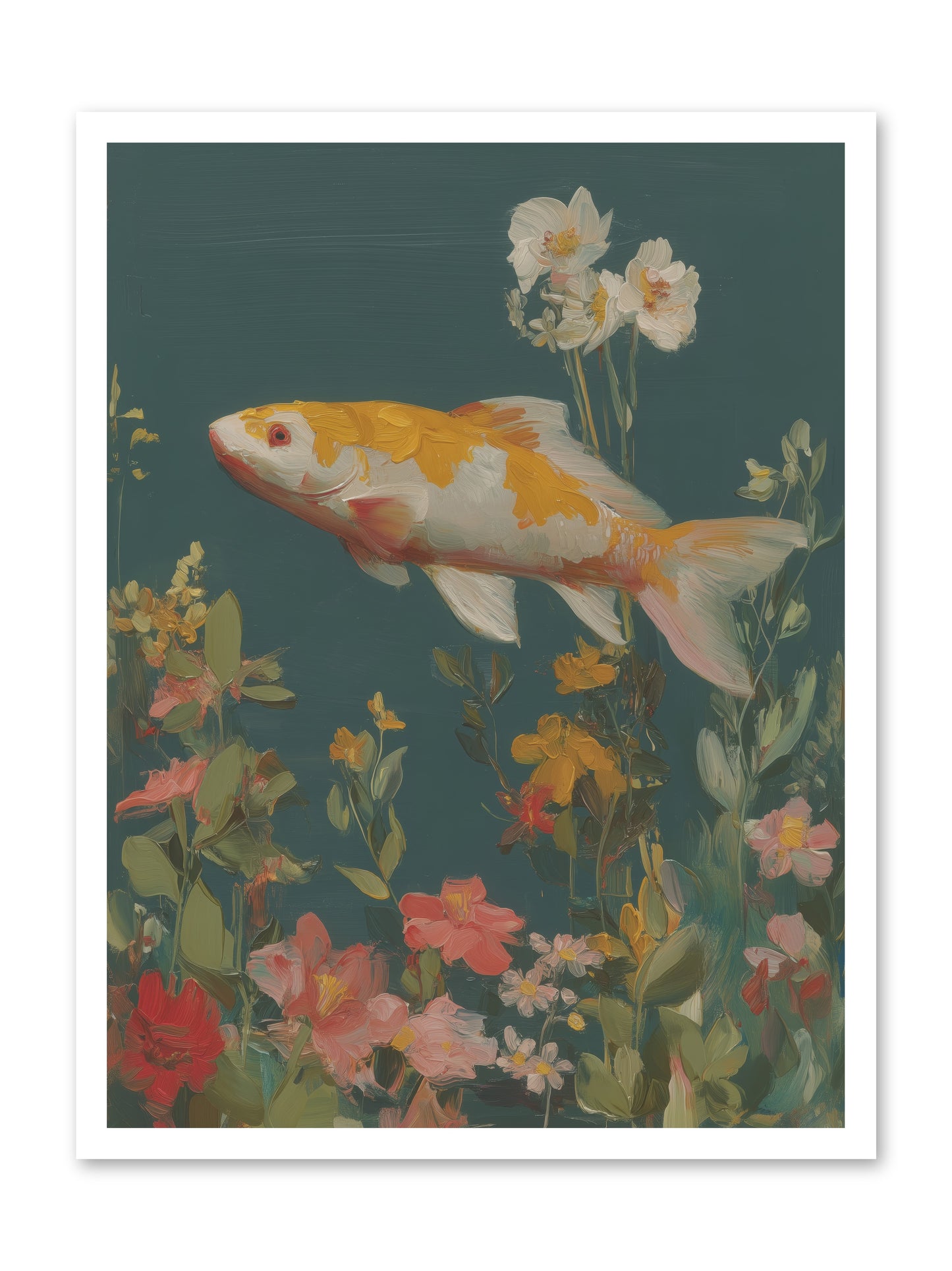 First Waters -- Loose Canvas Print 24x32