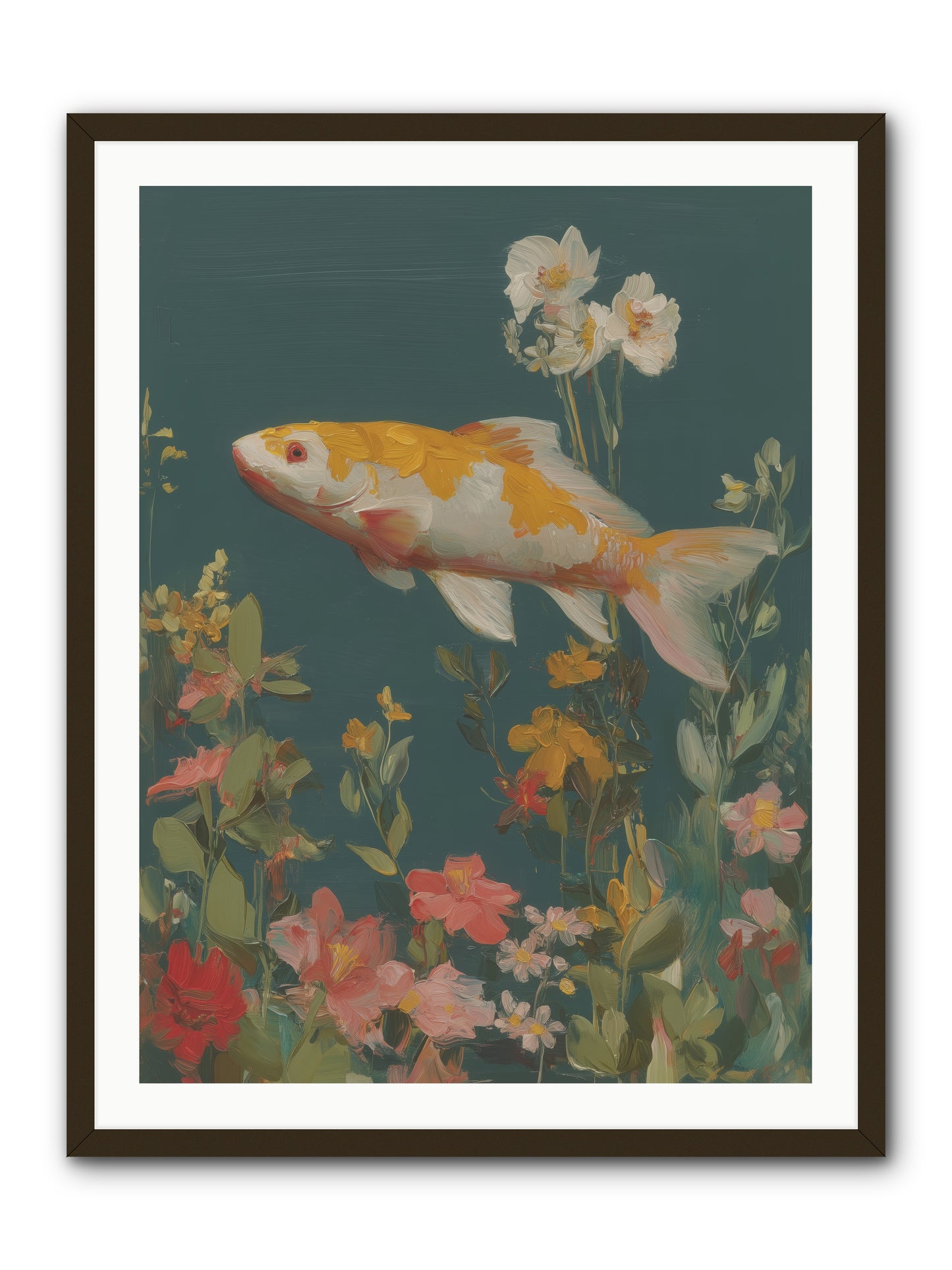 First Waters -- Framed Print - Black 30x40