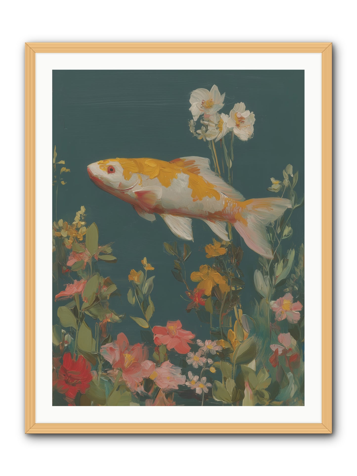 First Waters -- Framed Print - Natural 30x40