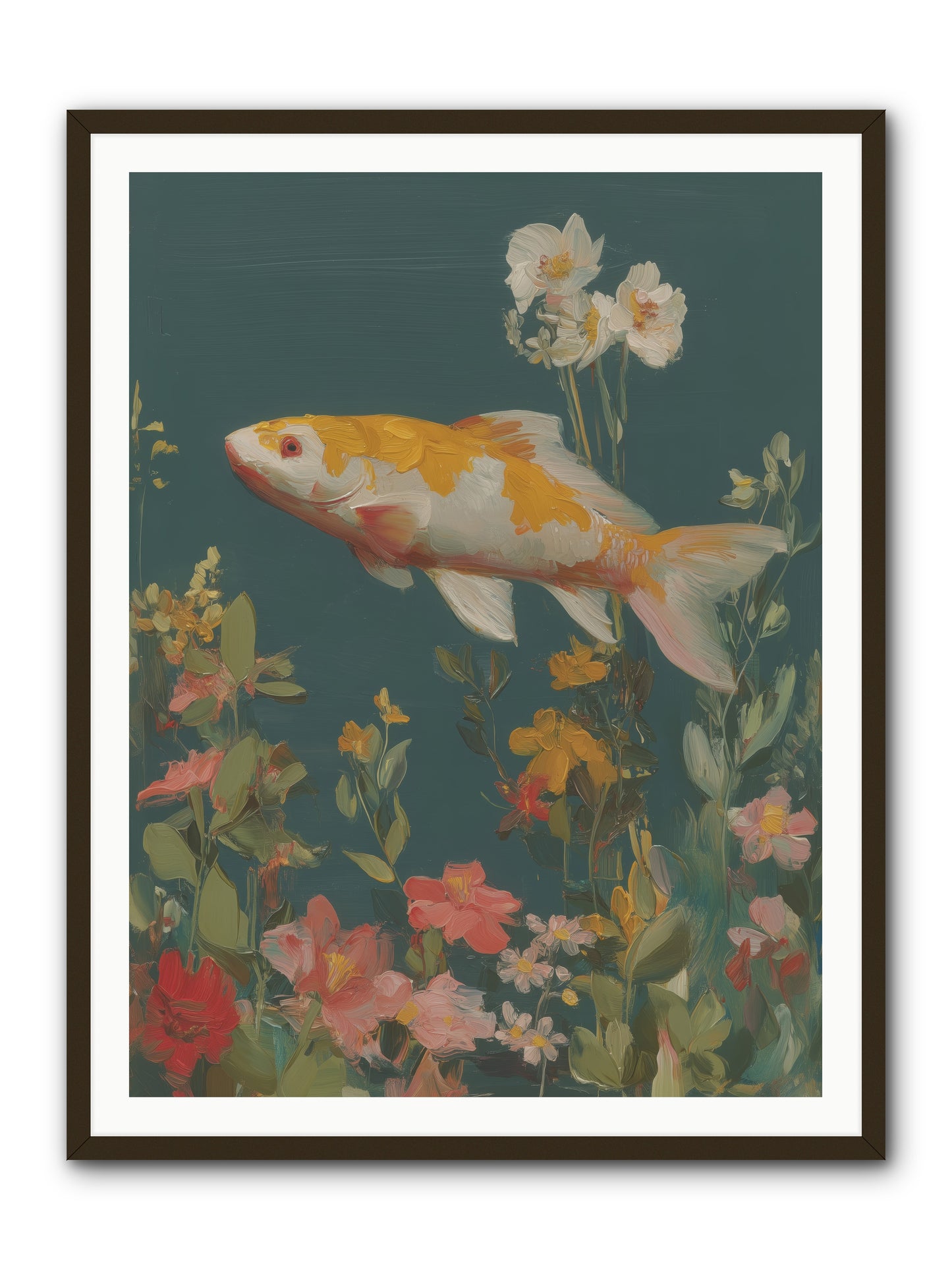 First Waters -- Framed Print - Black 36x48