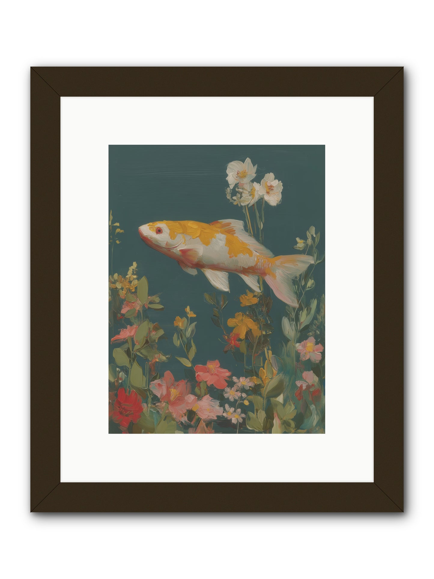 First Waters -- Framed Print - Black 9x12