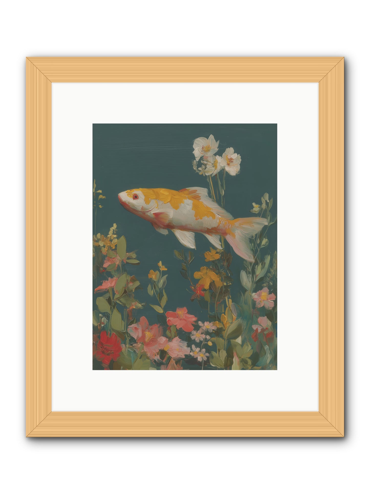 First Waters -- Framed Print - Natural 9x12