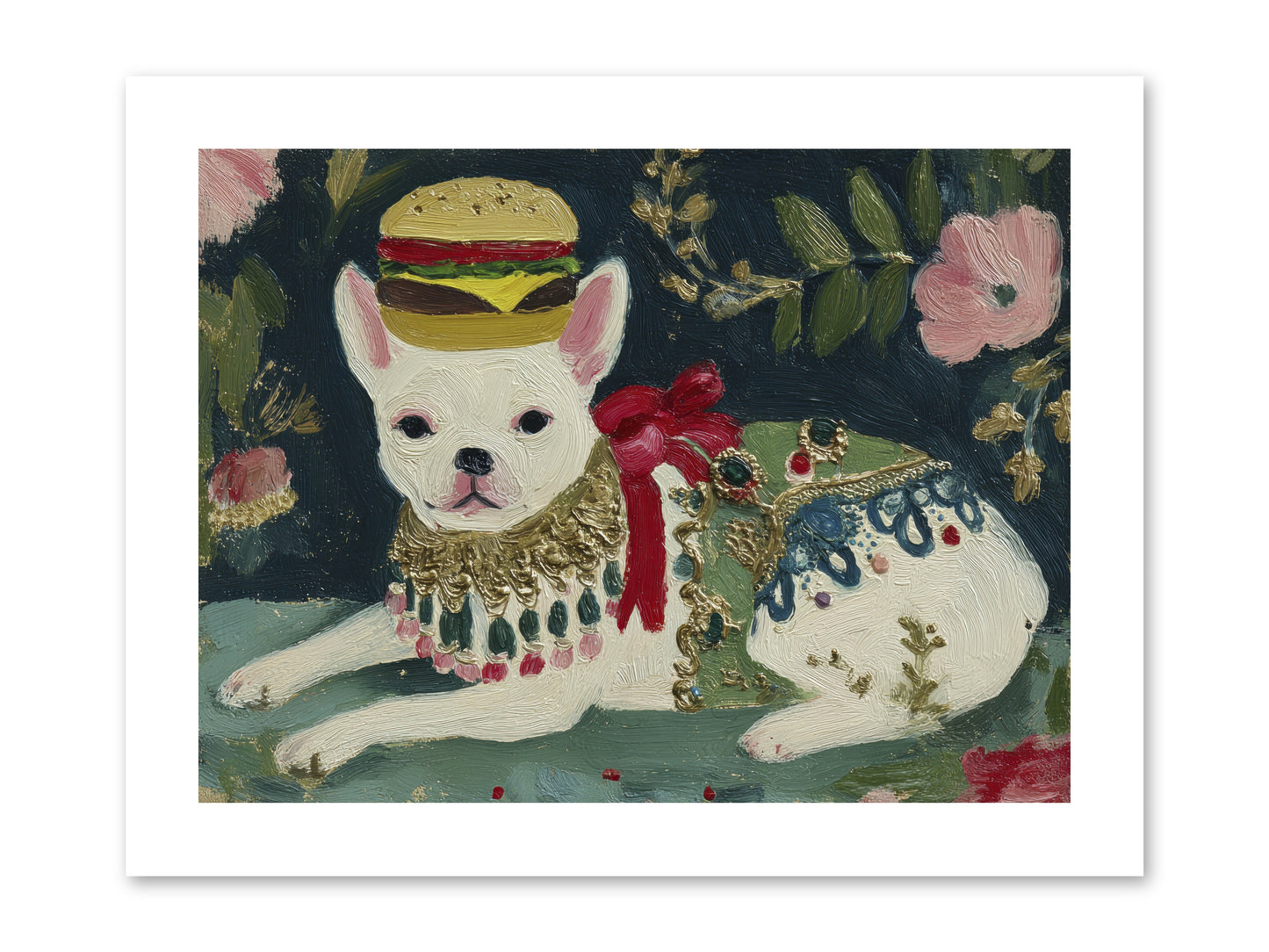 Flecks of Moonbeam Joy -- Paper Print 12x9
