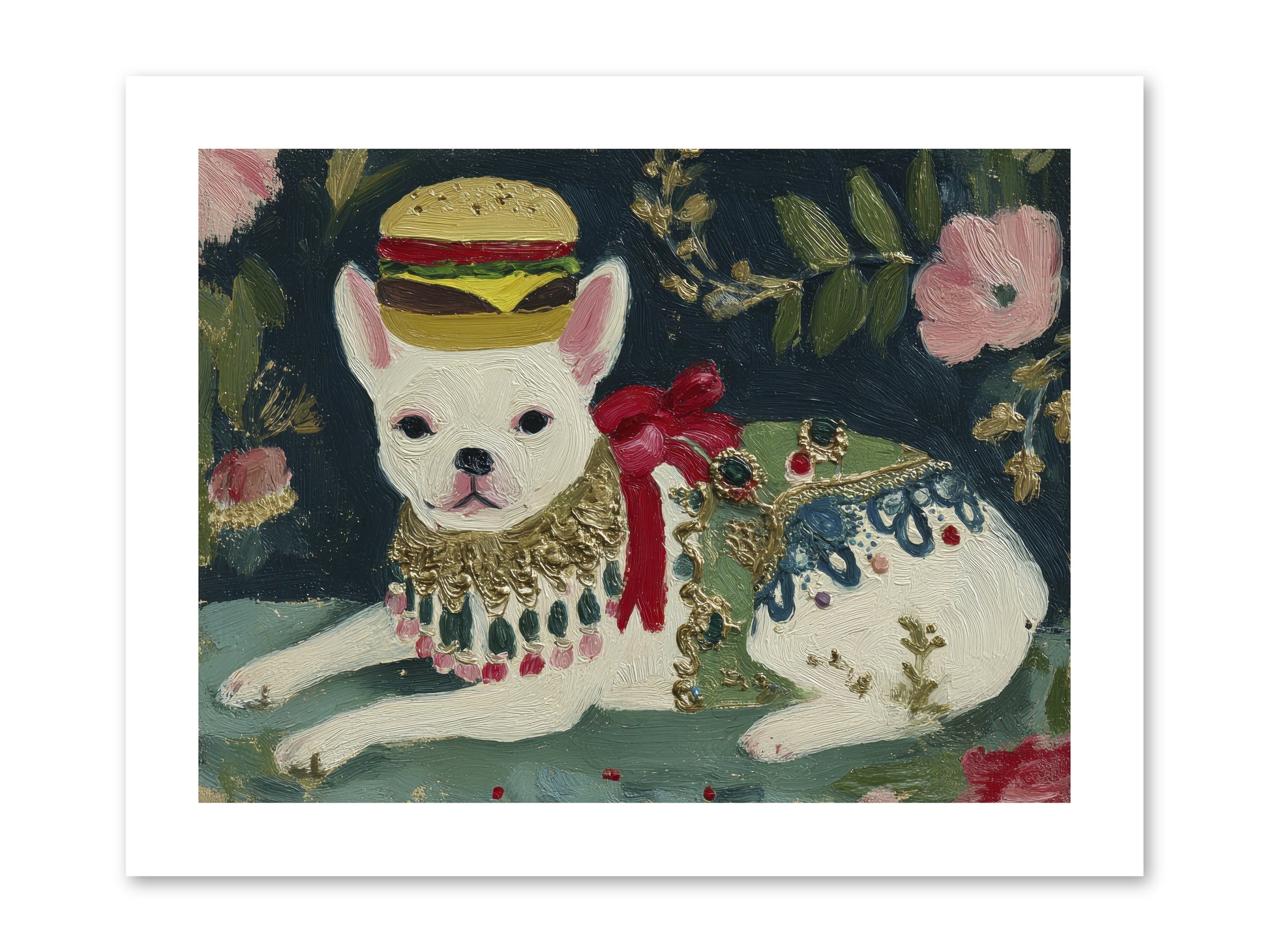 Flecks of Moonbeam Joy -- Paper Print 12x9