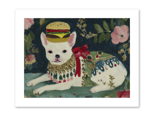 Flecks of Moonbeam Joy -- Paper Print 12x9